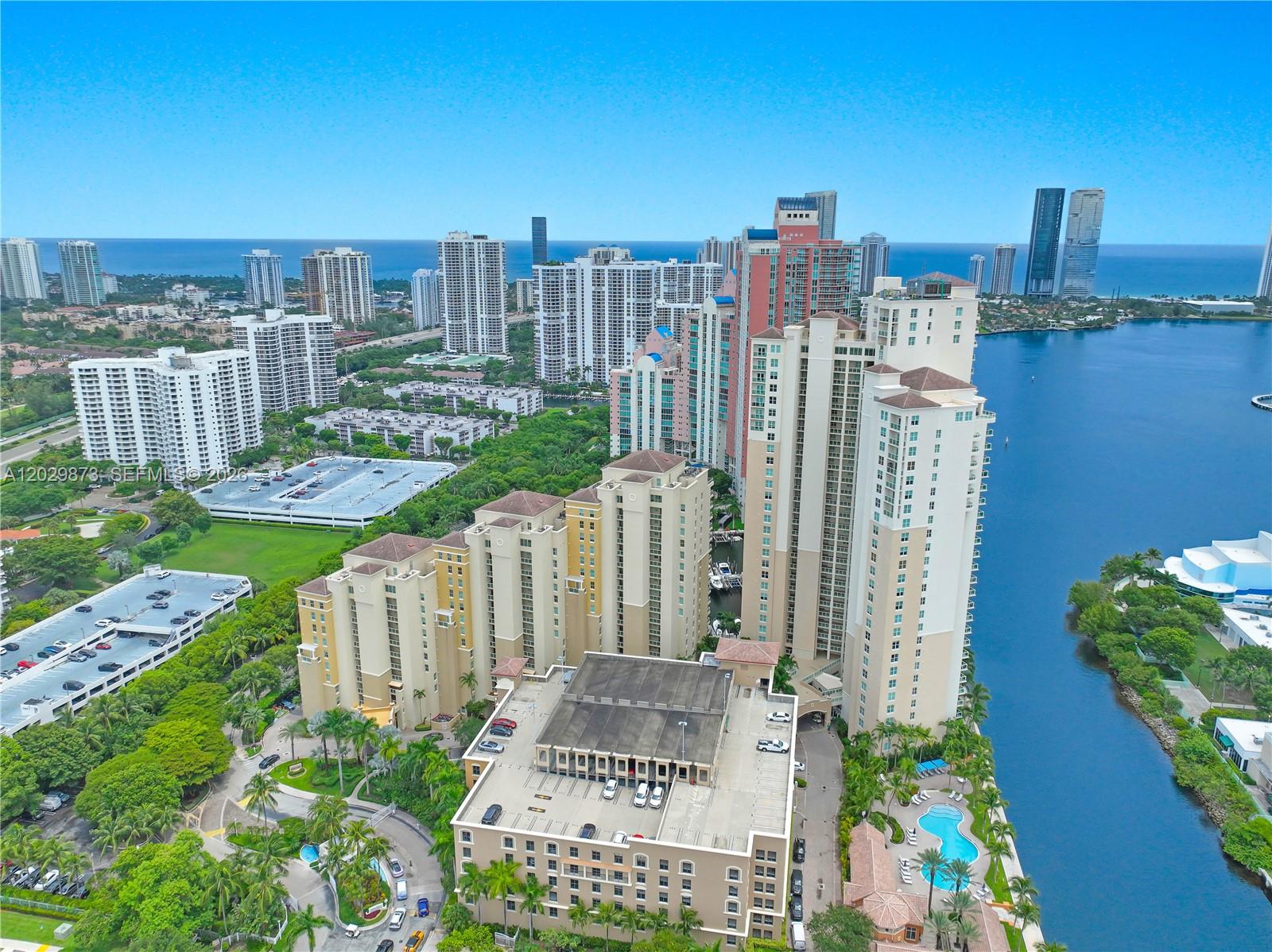 Looking for a well-located investment opportunity in the heart of Aventura? This spacious 2-bedroom, 2.5-bath residence with a den at Aventura Marina is now tenant occupied at $3,750/month through May 21, 2027, offering immediate income. The den can function as an office or guest space, and the unit features a spacious kitchen, tile flooring throughout, a large balcony with marina and Intracoastal views, and 2 first-floor parking spaces. Aventura Marina offers resort-style amenities including 24/7 security, premium valet, 2 saltwater pools, 2 fitness centers with classes, kids playroom, BBQ area, billiard room, private party room, tennis & pickleball courts, business center, and more. Conveniently located within walking distance to Aventura Mall, world-class dining, and just minutes from the beach.