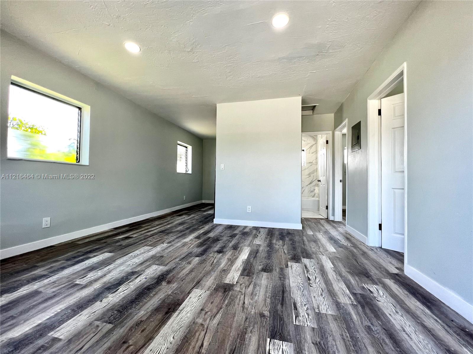 Beautifully renovated, centrally located 2 Bed/1 Bath apartment in Hallandale Beach. Unit features new floors, a new kitchen, new appliances, new lighting, new A/C’s, and a newly renovated bathroom. Rent includes parking and garbage removal. Freshly painted and ready for occupancy. $29 Online Application required along with proof of income for previous 2 months (upload pay stubs to application). First Month, Last Month, & Security Deposit to move-in. Tenant income must be at least three times the rent amount to be approved.