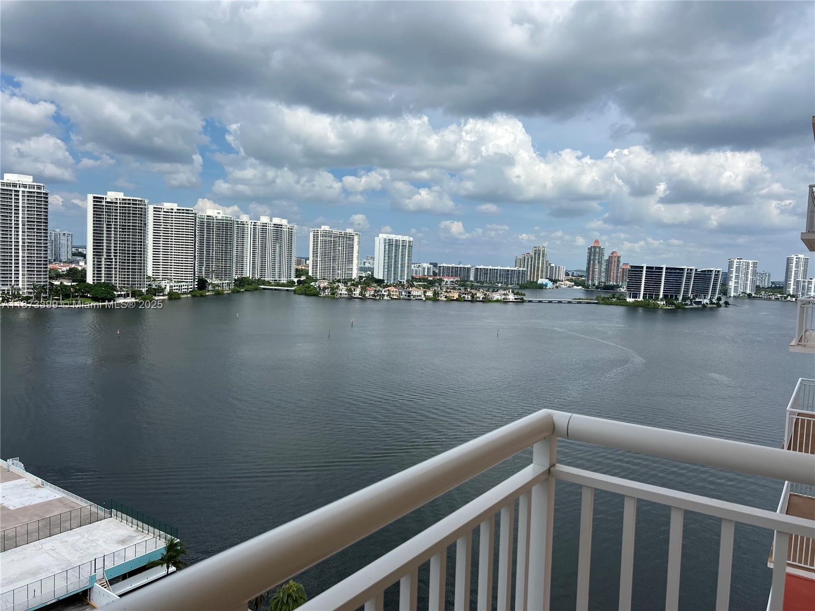 Spacious 2 bedroom,2 bathroom corner apartment on the 19th floor with stunning intracoastal and ocean water views. Features a wrap-around terrace, a split floor plan, an updated kitchen, and plenty of closet space. The unit is 1800sf, offering lots of room to live comfortably!