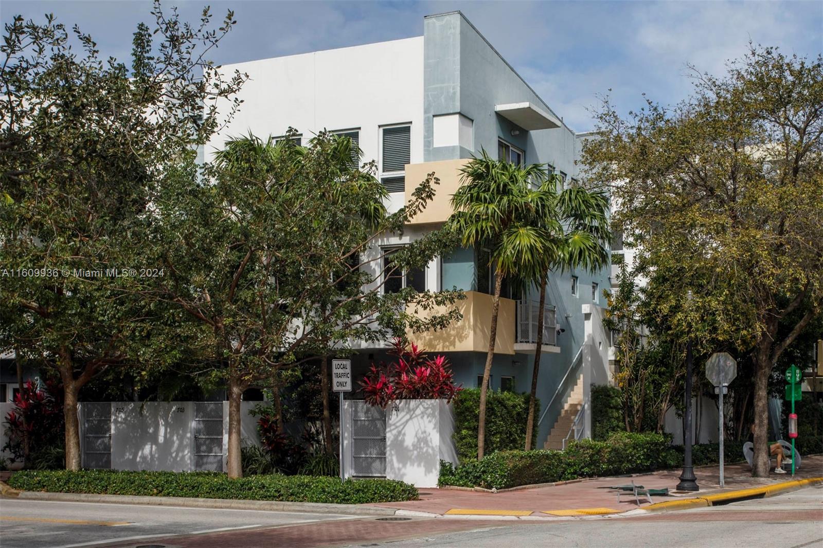Bright & Unique 2 bedroom 1.5 bathroom corner townhouse in the desirable South of Fifth neighborhood Available AUGUST 1st. Centrally located to Big Pink, Prime 112, Monty's, South Pointe Marina, South Pointe Elementary, RED The Steakhouse, Joe's Stone Crab, Pura Vida and a 5 min walk to the beach. The unit features marble tiled floors & SS appliances. The private covered garage is located on the first level. The second level features living, dinning area and a sleek European kitchen with granite counter tops and an outside patio to enjoy the day. The second level features 2 bedrooms with Jack & Jill full bath. The unit has its own private garage with storage space and washer & dryer. One of the few townhomes available in South of 5th. Call today for a showing!