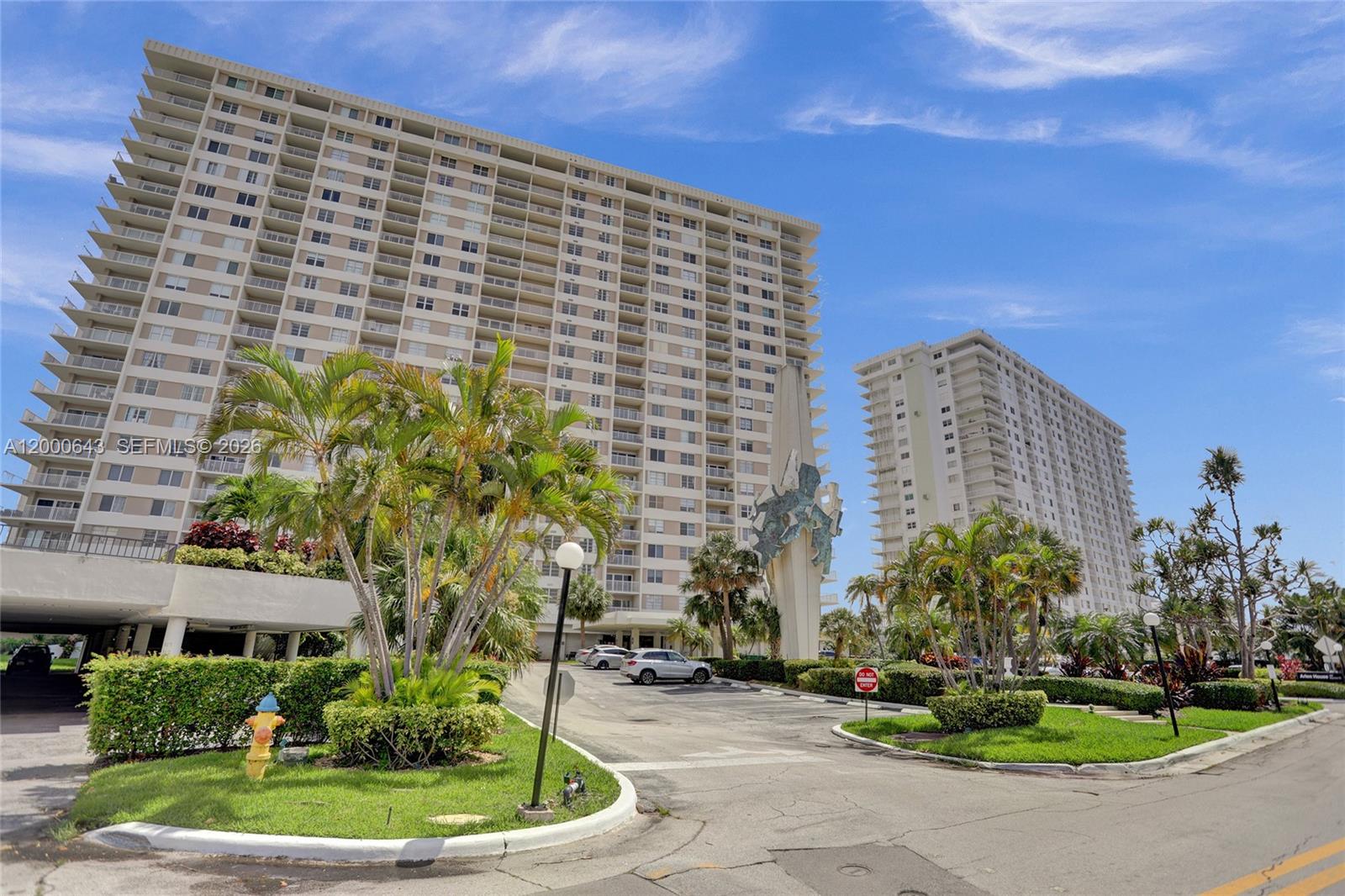 Welcome to the top floor of the highly desirable Arlen House gated community. This South facing oversized 2 bedroom 2 bathroom PH floor unit overlooks Haulover Marina and Park, Oleta State Park, and the entire Downtown Miami. You have million dollar views of the beach and intracoastal. A/C is only 2 years old as well as brand new hurricane impact sliding doors and windows. The top floor balconies are oversized providing plenty of natural sunlight into the unit as well as higher ceiling height.  Building amenities include: heated pool, sauna, gym, nail salon, table tennis/chess/game room, door man, and much more.