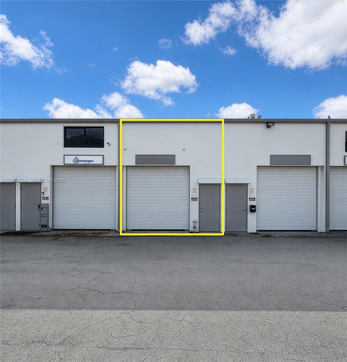 Excellent owner-user opportunity in Pompano Beach! This ±870 SF industrial condo spans two floors with ±435 SF each, offering an efficient open layout ideal for combining office and operational space. Zoned I-1 (General Industrial), the unit supports a variety of uses including light manufacturing, storage, distribution, and service-based businesses. Features include an electric roll-up bay door, ample on-site parking, and prominent signage above the unit for enhanced visibility. Strategically located with immediate access to the Florida Turnpike, I-95, West Copans Road, and West Atlantic Boulevard, this functional and highly visible industrial asset is ideal for businesses looking to establish or expand operations.