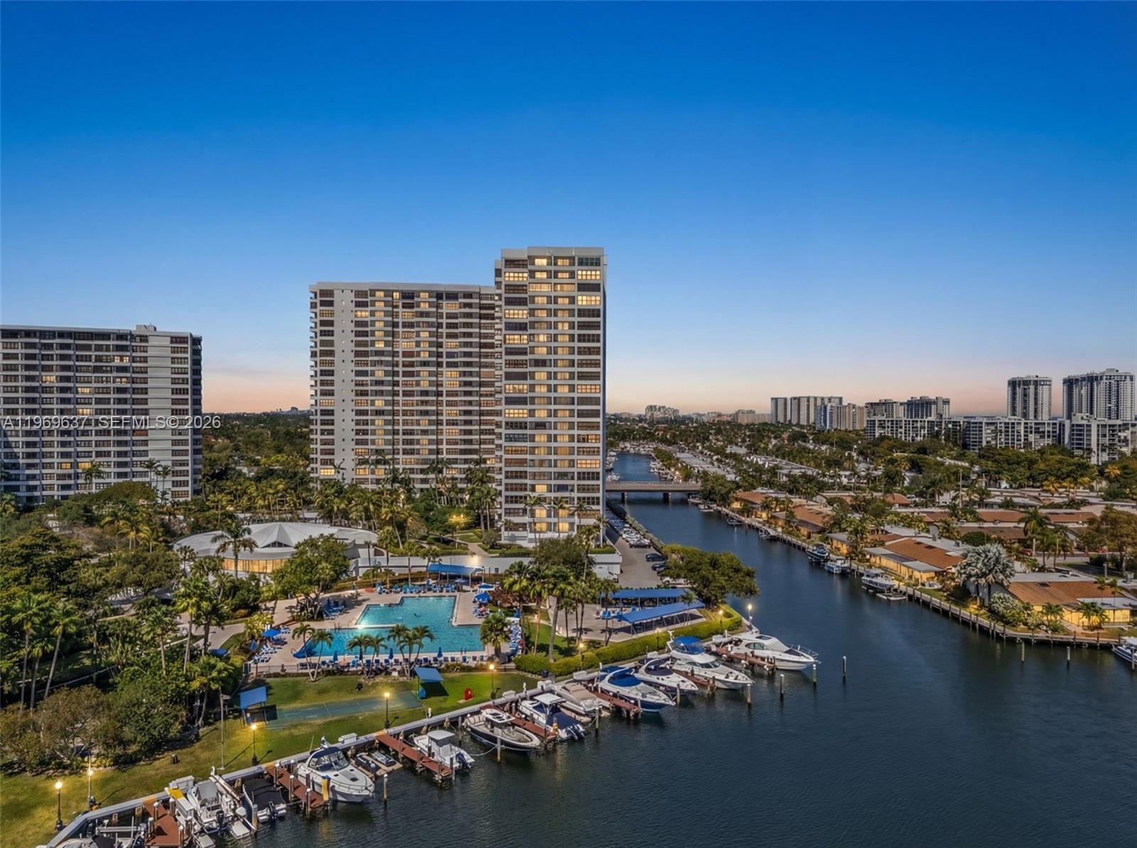 FOREVER VIEWS. WATERFRONT LUXURY. THE BEST OF THREE ISLANDS.”
Spectacular, breathtaking north views greet you the moment you walk in — enjoy them forever from this bright and spacious residence. Located in the heart of Hallandale Beach, this gated waterfront community features beautifully maintained grounds and exceptional amenities, including tennis courts, heated pools, marina access, billiards room, valet service, 24-hour security, courtesy shuttle, gas grills, picnic areas, and covered parking.
This lovely 2-bedroom, 2-bath residence offers 1,280 sq. ft. of living space and has been remodeled with an open kitchen featuring quartz countertops and modern cabinetry. Elegant 48x48 ceramic tile flooring enhances the sense of space, updated bathroom vanities, new cabinetry, and fresh interior paint complete the home. Generous storage throughout. 
Prime location just minutes to the beach, shopping, dining, and Gulfstream Park. Investors welcome!
360 virtual tour!
