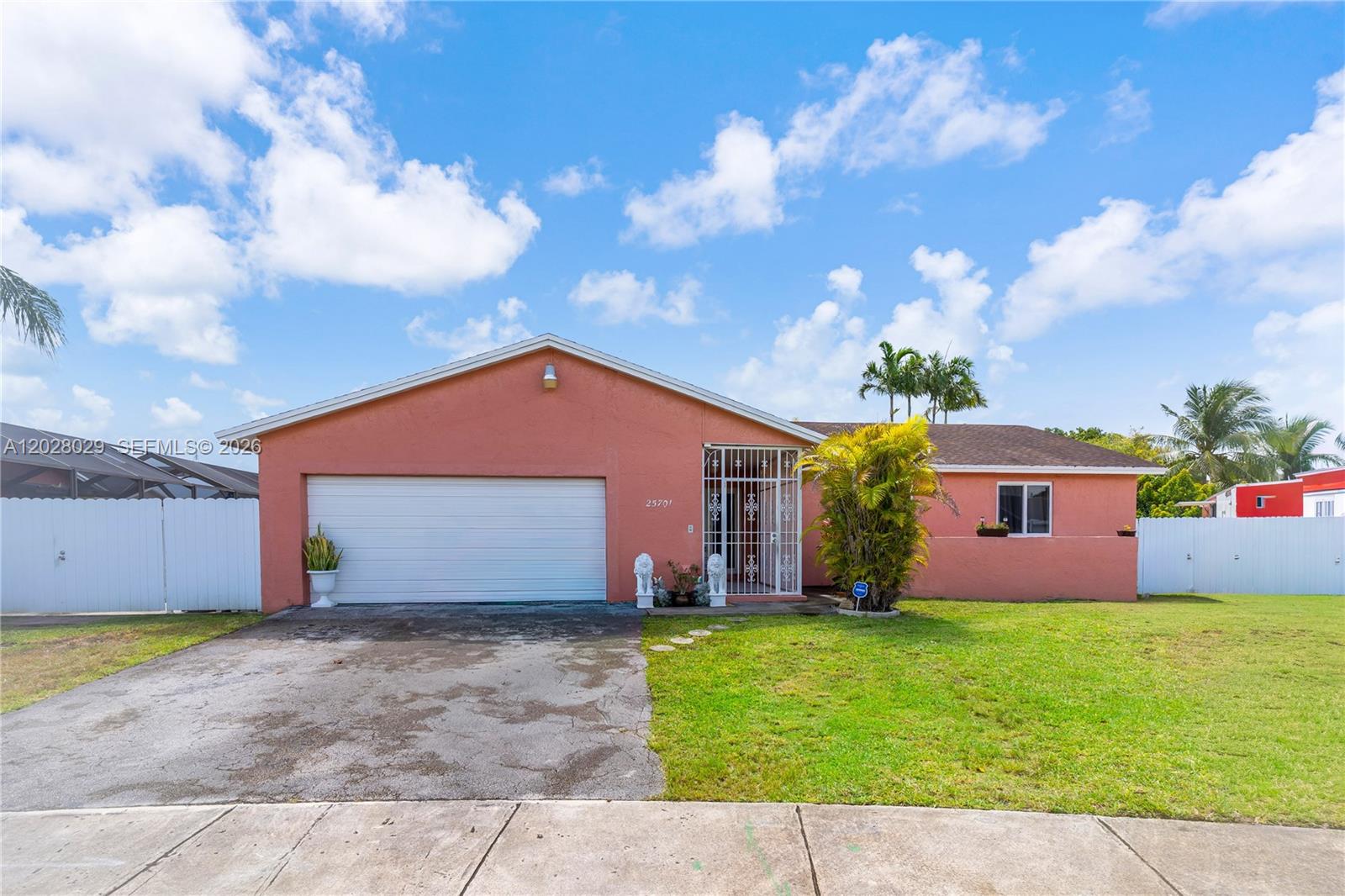 Beautiful and well-maintained property situated on an oversized lot of more than 9,000 sq. ft., offering plenty of space for parking, entertaining, or future possibilities. Features a roof less than 8 years old, impact-resistant windows and doors, a newer A/C system installed in 2024, and a water heater replaced in 2025. The property also includes an income-producing space, providing an excellent opportunity for additional rental income. Conveniently located near schools, shopping, dining, and major roadways. A great opportunity for homeowners and investors alike. Buyer to verify all information and dimensions.