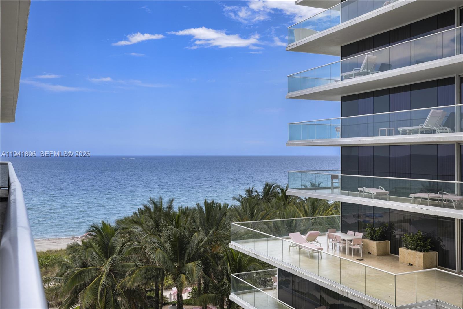 Discover this recently updated condo in an oceanfront building that features 2 bedrooms, 3 baths, and spans 1,510 sq ft with a split floorplan at The Waves Condominium in Surfside. Enjoy the expansive balcony accessible from both bedrooms and the living area. The building offers an array of amenities including a gym, beach service, valet parking, pool, community room, Shabbat elevator, and 24/7 concierge. Located near Kane Concourse, residents have easy access to dining, places of worship, and upscale shopping at Bal Harbour Shops.