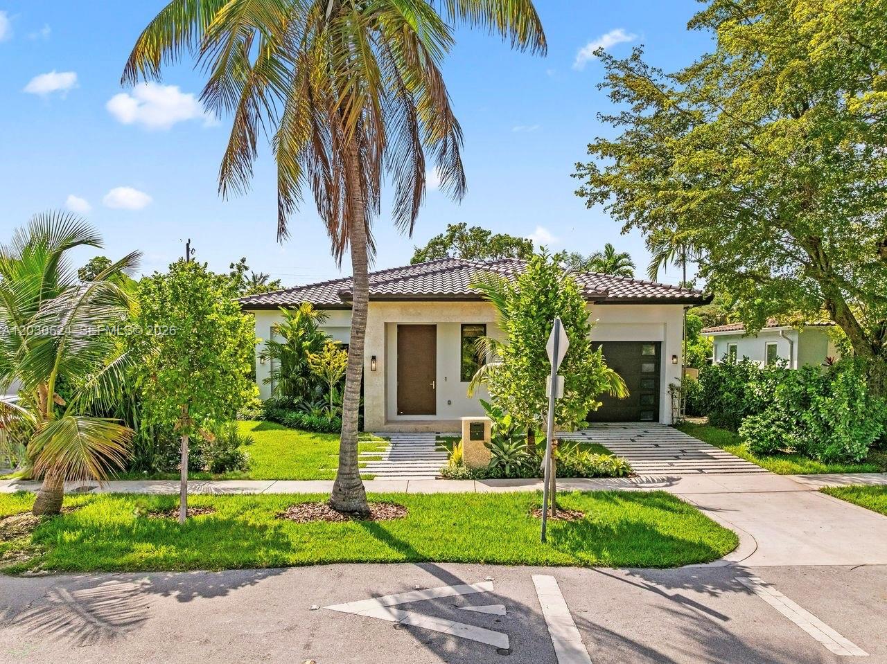 Welcome to Coral Gate, a private non-HOA community where luxury and freedom meet. This brand-new 2,850 sq. ft. residence offers 4 spacious bedrooms and 4 spa-inspired bathrooms, designed with sophistication and comfort in mind. The gourmet kitchen features a large walk-in pantry, while a dedicated laundry room adds convenience. Custom built-in and walk-in closets elevate every bedroom with tailored storage. Smart living is built in with ceiling speakers and security cameras. Step outside to your private pool retreat, perfect for entertaining or unwinding in style. Complete with a 1-car garage and elegant finishes throughout, this home redefines modern luxury living in Coral Gate.
