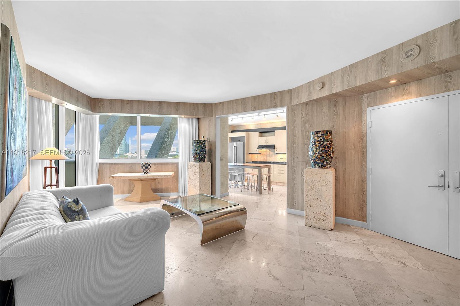 Beautiful and spacious 1-bedroom 2 full bath condo at the completely remodeled, revitalized & prestigious Portofino Tower in the most luxurious neighborhood in South Beach - South of Fifth! Huge living room with an abundance of natural light and access to a private balcony. Open eat-in kitchen with updated appliances and cabinetry with lots of storage. Incredible primary suite with balcony access, two large walk-in closets and a spa like bathroom with a walk-in shower and huge separate jacuzzi tub. Completely remodeled building with brand new amenities, new arrival experience with a huge covered porte cochere, lobby with 40’ ceilings, new elevators, two new pool decks with hot tubs, two new tennis courts, pickleball & basketball, sky gym, putting greens, fire pit, outdoor kitchen with BBQ’s, great lawn, kids play area, concierge, 24/7 valet & security.