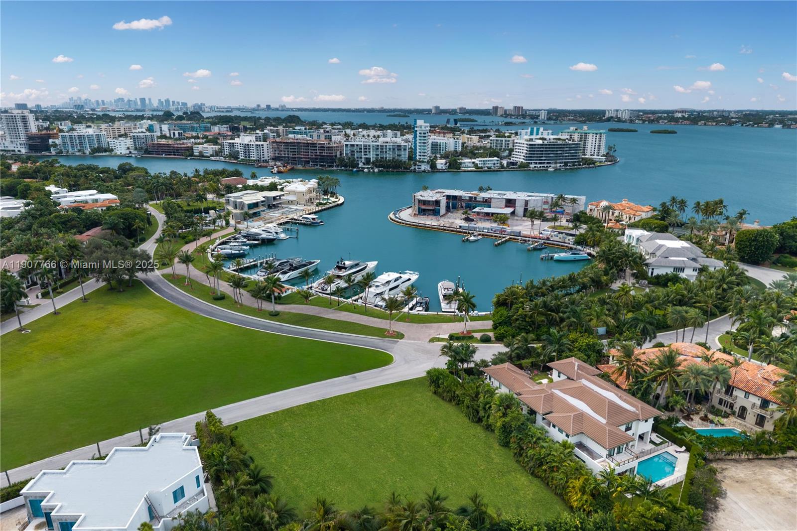 Exceptional opportunity to own one of the largest properties in exclusive guard-gated Bal Harbour Village. This rarely available 25,720-SF double lot offers the ideal canvas to build a world-class estate or potentially subdivide into two premier homesites. Perfectly positioned across from the park with beautiful marina and water views, this location blends prestige, privacy, and walkability to Bal Harbour Shops, beaches, houses of worship, and parks. The existing residence can be enjoyed until you’re ready to build.