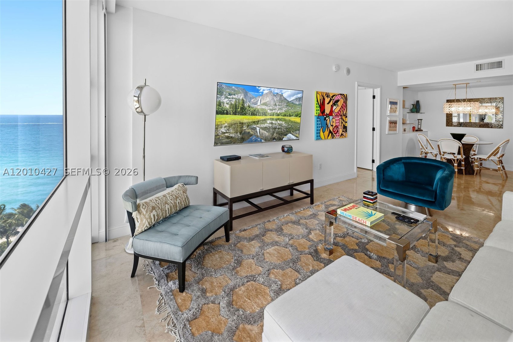 BEST PRICED 2 BED 2 BATH WITH OCEAN, CITY AND POOL VIEWS AT CARILLON MIAMI WELLNESS RESORT!
Proudly owned by its original owner, this residence is in pristine, impeccably maintained condition and offers one of the best values currently available in the building. Enjoy ocean and city views from this bright and well-appointed home, designed for effortless coastal living.

Live the ultimate resort lifestyle at the iconic Carillon Miami Wellness Resort, set on over five acres of oceanfront with 70,000 square feet of wellness amenities. Indulge in 200+ weekly fitness classes including pilates, boxing, yoga, strength training and much more—all included. Four pools, full beach service, a world-class spa, juice bar, and oceanfront dining create a truly elevated living experience.

Adding to the long-term value, multiple transformational new developments are underway a few blocks away, positioning North Beach for continued growth and appreciation.

Ideally located with grocery shopping across the street and just minutes to top dining and cafés. A short drive to Bal Harbour Shops, Miami Design District, South Beach and Miami International Airport.

Inquire today for a private showing.
DOOR #1205 LEGAL #1215