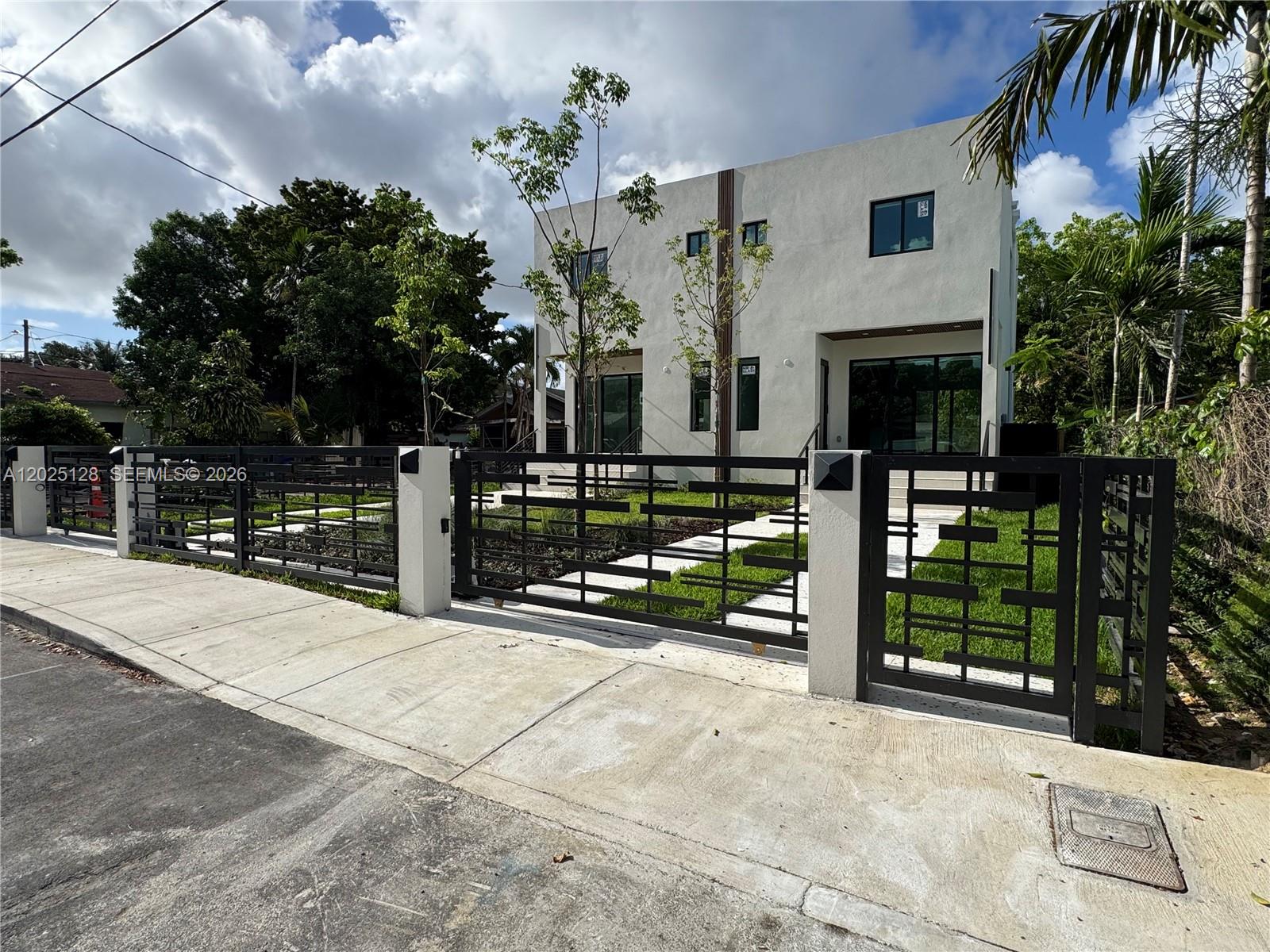New Construction Duplex in the heart of Miami! This stunning modern two-story duplex offers exceptional design and functionality, featuring 3 bedrooms and 3 bathrooms on each side. Thoughtfully designed with open-concept living spaces, sleek contemporary finishes, and abundant natural light throughout. Property includes impact windows and doors, modern kitchens with granite countertops and stainless steel appliances, spacious, walk in closet in all bedrooms. Ideal opportunity for investors or owner-occupants seeking rental income potential in a rapidly growing area. Conveniently located near major highways, Downtown Miami, Wynwood, Midtown, and the Miami Airport. Plans for pool and Gazebo for both units are currently in the final stages of the approval process. No HOA. No Septic tank, both units connected to city sewer system.