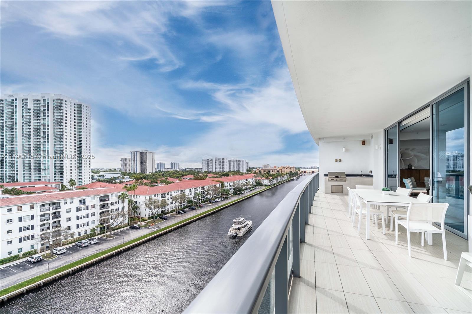 Echo Aventura | 3 Beds + Den | 4.5 Baths | 2,398 Sq Ft. Experience unparalleled luxury in this exquisitely designed 3-bedroom + den residence at Echo Aventura, showcasing breathtaking bay views and refined waterfront living. Ideally situated in the heart of Aventura, you're just minutes from world-class shopping, fine dining, and premier entertainment. This elegant home features numerous upgrades, including premium finishes and custom designer furnishings, delivering both comfort and sophistication. Enjoy seamless indoor-outdoor living with a spacious private terrace and built-in summer kitchen, perfect for entertaining with panoramic water views.