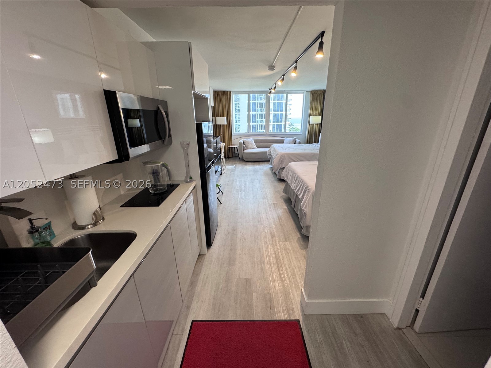 AVAILABLE NOW – MOVE-IN READY! ALL UTILITIES: electricity, water, cable TV, internet, Wi-Fi, and access to the building amenities, GYM, table tennis. Enjoy the South Florida lifestyle fully furnished studio ideally located in Sunny Isles Beach. This is one of the studio layouts in the building, offering beautiful ocean and city views from Marco Polo. Perfectly situated at the beach, restaurants, shopping, and entertainment, with convenient access to Aventura Mall and the Lehman Causeway. Imagine waking up every morning to ocean views and living where others come to vacation. Yes, beachfront living at this price is possible! Rent includes. Fully furnished and ready for immediate occupancy—just bring your personal belongings and start enjoying resort-style living. Prime Sunny Isles Beach location, great views, and outstanding affordability.
