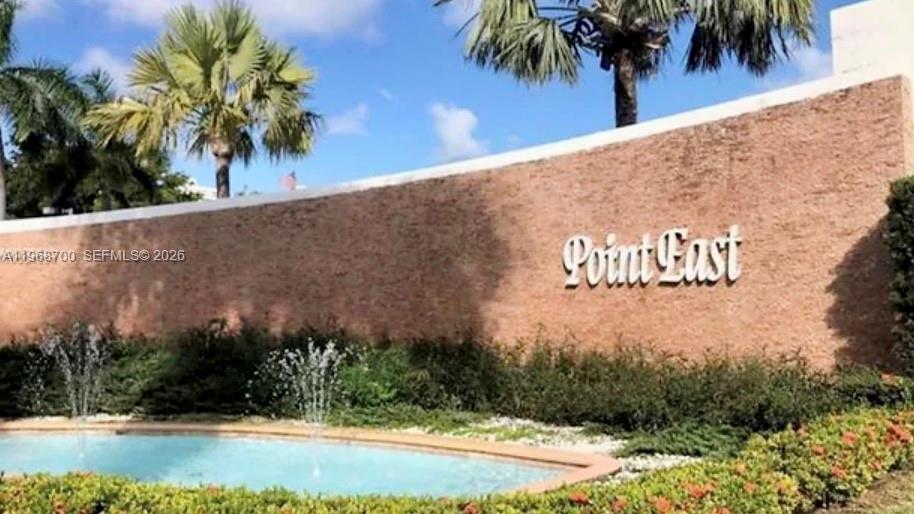 This beautifully remodeled one-bedroom, one-bathroom condo in the highly desirable 55+ Point East community combines comfort, style, and safety in a move-in ready home. Updates include new windows, entry doors, sliding doors, and well-designed closets, all hurricane-proof, ensuring peace of mind. Step out onto your private balcony and enjoy lovely water views, perfect for morning coffee or evening relaxation.
Point East offers a vibrant waterfront lifestyle with five community pools, a clubhouse, and nearly 2 miles of scenic walking paths. Whether you’re strolling along the water, enjoying the community amenities, or simply relaxing at home, this unit provides a comfortable, secure, and inviting retreat in the heart of Aventura. Experience waterfront living in a charming, move-in ready condo!