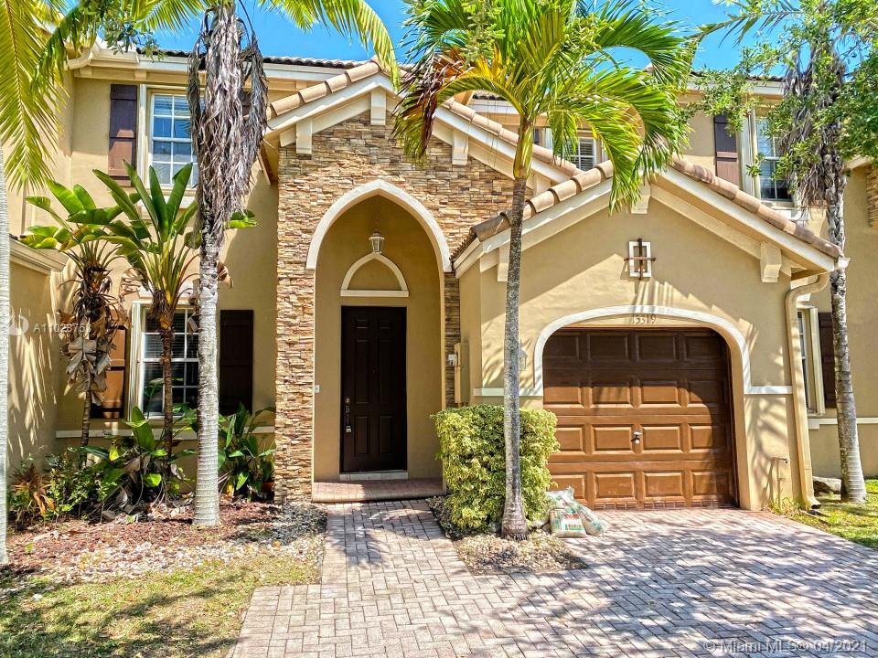Rare lake view gem in a highly demanded area, minutes from the Turn-Pike and 836. Short distance from one of the best charter schools in the area rated A. Brand new kitchen with granite countertop and brand new stainless steel appliances. Single Garage plus with two additional parking spaces on the front of the property. Plenty of guest parking in the community. Community pool and common areas, very low maintenance fee. Solid second floor (concrete) tiled.
