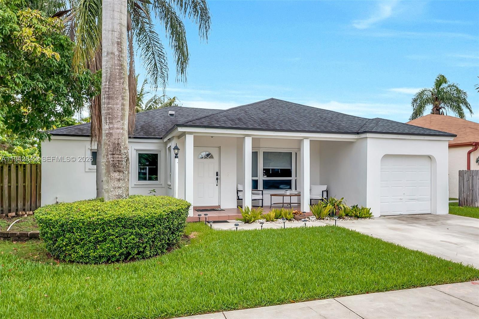 Charming and well-maintained single-family residence located in a desirable neighborhood. This spacious 3-bedroom, 2-bathroom home offers comfortable living with a single-car garage and plenty of room to relax and entertain. Enjoy gatherings year-round in the enclosed patio, which opens to a private outdoor yard perfect for entertaining, barbecues. The home features a functional layout with bright living spaces and well-sized bedrooms, making it ideal for families or anyone seeking extra space. Situated in a great neighborhood with easy access to shopping, dining, schools, and major roadways. No HOA approval required, allowing for a quick and easy move-in. Schedule your showing today!
