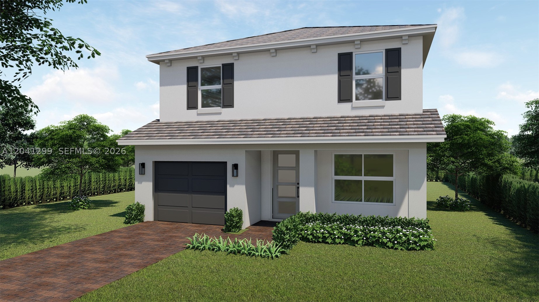 Live in this unique community filled with resort style amenities. The Sapole Model offers 4 bedrooms, 3 Full Bathrooms and 1 Car Garage. The home features a Bedroom downstairs and a Living Room/Loft upstairs, includes stainless steel appliances and impact windows.  The community is conveniently located right off exit 2 of Florida’s Turnpike. A residential community centrically located with easy access to local shopping and markets and 25 minutes from upper keys. BRAND NEW HOME! CALL FOR A TOUR AND MOVE IN SPECIALS. Restrictions may apply* Pictures, photographs, features, colors & sizes are approximate for illustrations purposes only and will vary from the homes as built. These are not of the actual home but are similar to the home being built.