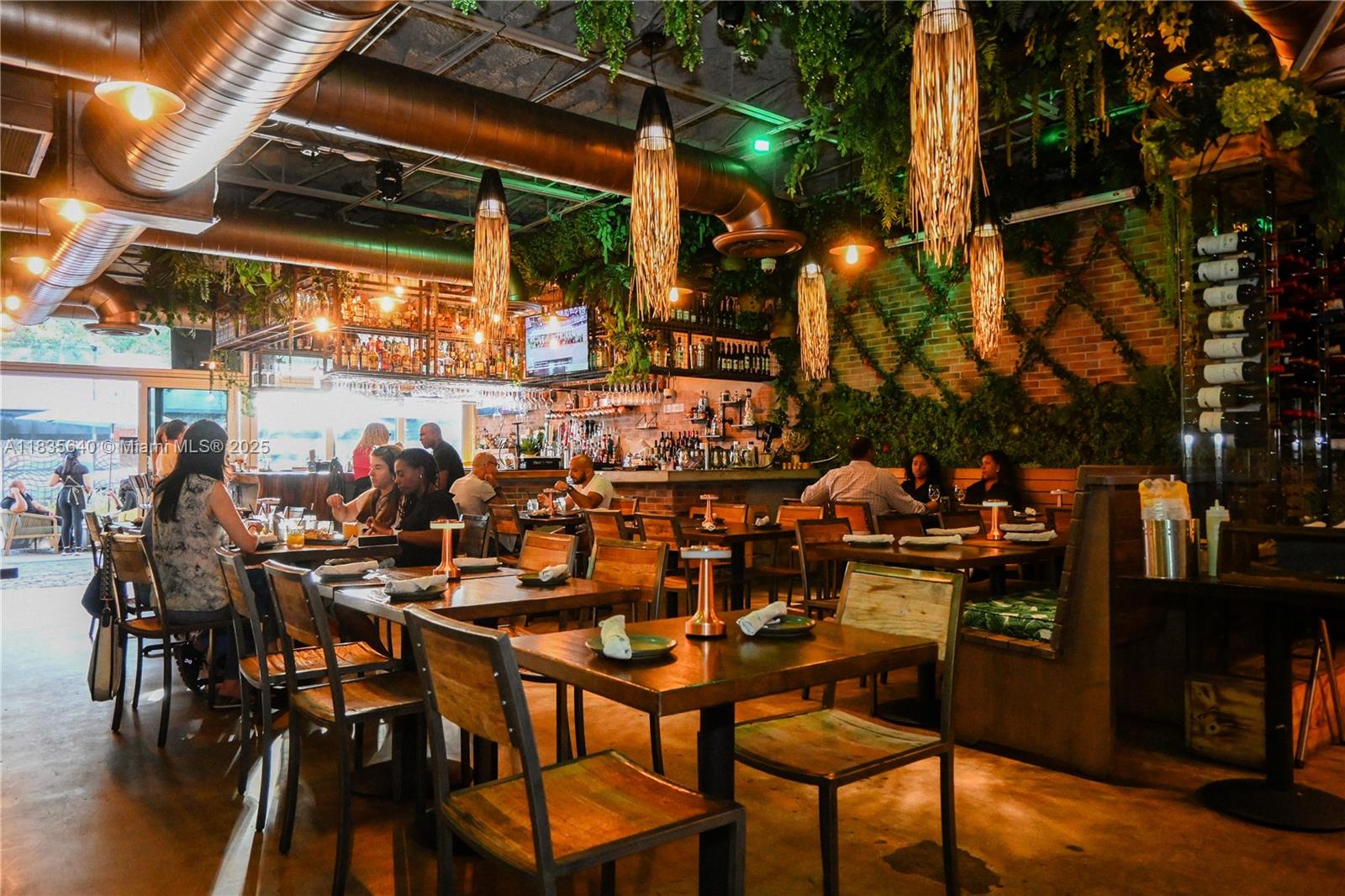 Sins Gastrobar is a global fusion restaurant with a wood-fired grill concept, located in the heart of Miami Shores. It features indoor and outdoor seating, modern décor, a wraparound bar, and space for private events.
The business offers high visibility, a loyal customer base, weekly themed events (brunch, live music, special shows), and an excellent online reputation. It holds a full liquor license, tobacco license, and other valuable permits that add to its unique market value. Seller Motivated !!!!!