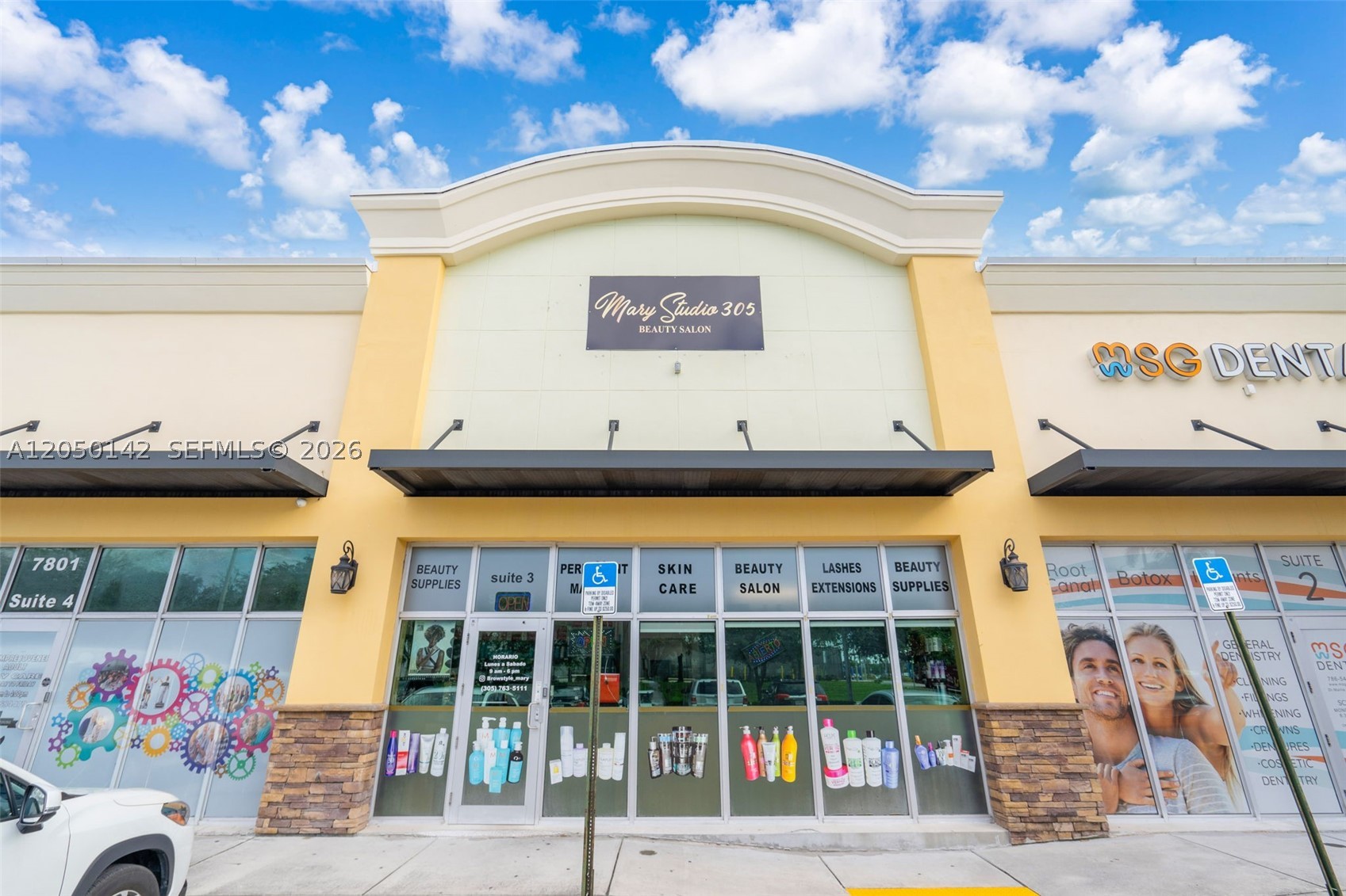 Exceptional turnkey business opportunity in the heart of Hialeah Gardens! This established beauty suites business features private suites for beauty professionals and a retail storefront offering professional hair, nail, and beauty products. The sale includes approximately $67,000 in inventory, a Clover POS system, a fully installed shampoo station, and other business assets, allowing for a seamless transition. Prime high-visibility location with excellent customer traffic. Business only for sale; commercial real estate is not included.