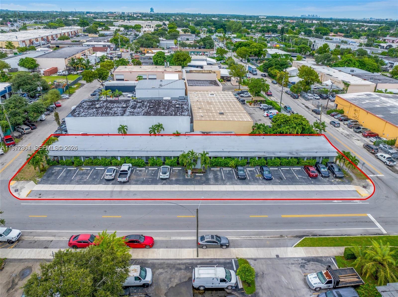 We are pleased to present 5807 SW 25th St, a prime 18-unit multifamily gem located in West Park, just minutes from Hollywood and Hallandale, off of 441. This renovated property consists of 17 studio/1 bath units and one 1 bed/1 bath unit, offering modern updates throughout. Most units feature new flooring, sleek full kitchens, stylish bathrooms, and recessed lighting. The property also provides ample parking and a backyard seating area for tenant enjoyment. Additional income from onsite coin laundry machines. With a new roof installed just a year ago, this turnkey property is currently fully occupied, generating a strong NOI of $204,000 annually! Offering a 6.83% Cap rate in place, this property has even more upside with the potential to increase returns by adjusting rents to market rates.