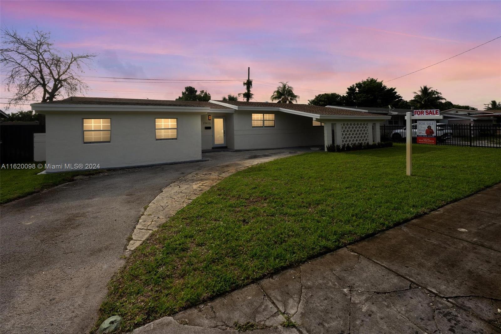 Welcome to this fully renovated, move-in ready gem nestled in the heart of Miami Gardens. This spacious 3 bedroom, 2-bathroom home is the epitome of modern comfort and style. The property boasts a brand-new roof, ensuring peace of mind for years to come. The interior offers a seamless flow, with an open concept design that maximizes space and natural light. The kitchen is a true highlight, featuring new appliances. The bedrooms are generously sized and offer ample closet space. The bathrooms have been meticulously updated, showcasing modern fixtures and finishes. The large backyard is perfect for outdoor gatherings, gardening, or simply enjoying the Florida sunshine. Don't miss out on the opportunity to make this fully renovated, move-in ready home yours.