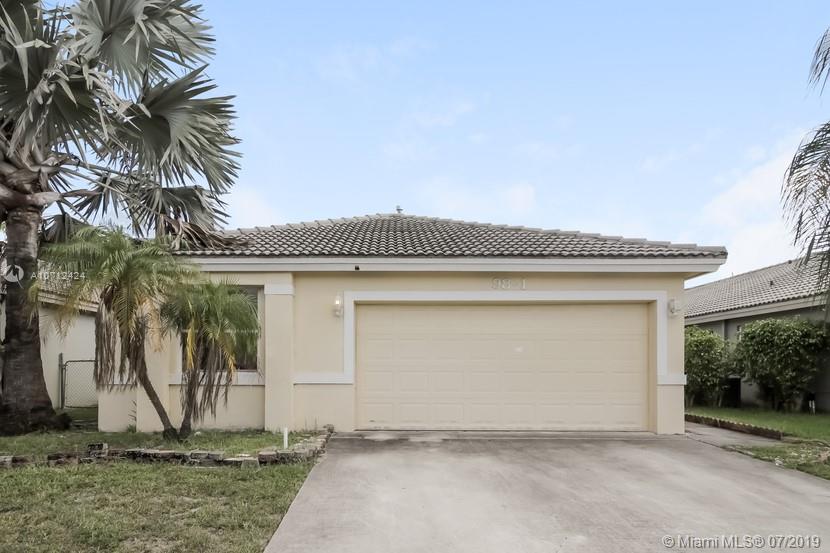 Lovely ranch style home. Three bedrooms two bathrooms and an attached two-car garage. Barrel roof, spacious living and dining rooms. A fourth room that could be used as a bedroom or office. The community has a pool. Come take a look today.