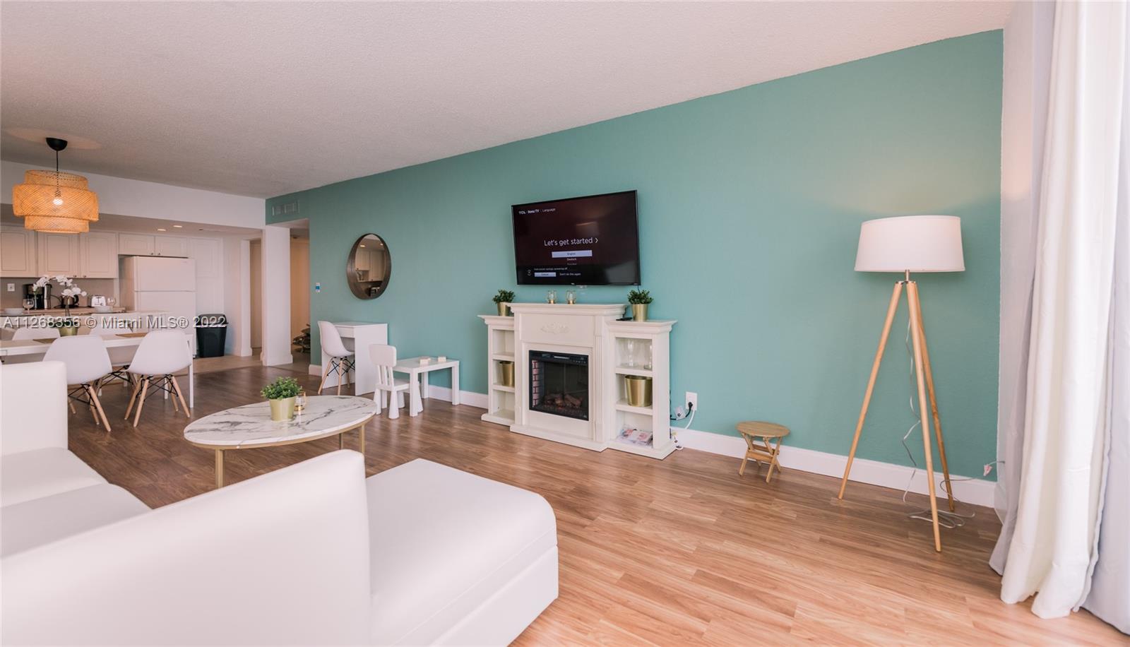 LARGE UPDATED 1/1,5 WITH TRANQUIL INTRACOASTAL VIEW FROM THE OPEN BALCONY, NICELY FURNISHED, LOCATED IN THE BAY-FRONT BUILDING WITH EXPLICIT AMENITIES IN WALKING DISTANCE TO THE BEACH AND THE SHOPPING PLAZAS OF FAMOUS SUNNY ISLES BEACH. SEE BROKERS FOR SHOWING INSTRUCTIONS.