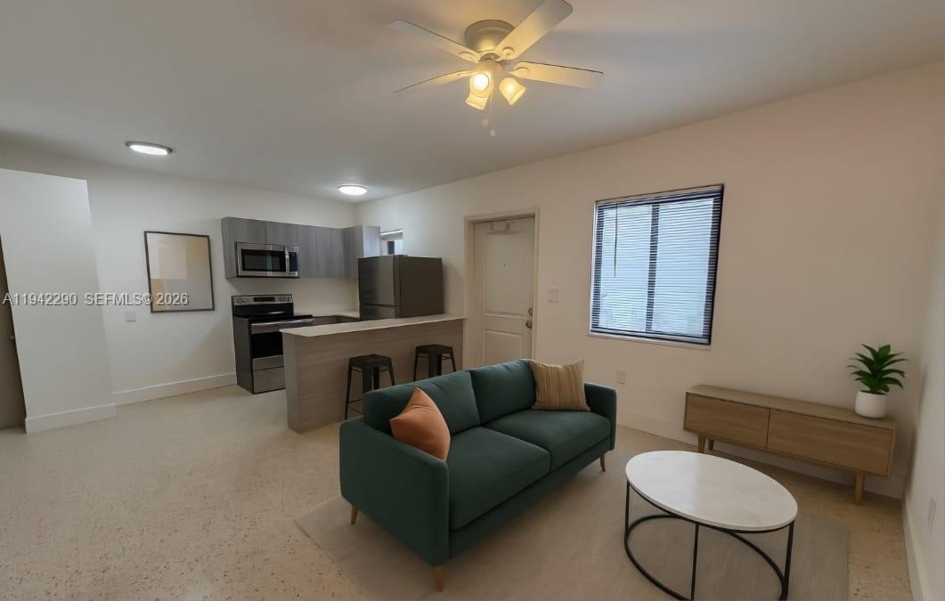 Remodeled 1 bedroom, 1 bathroom for rent just two blocks south of Calle Ocho. Features a full kitchen, terrazzo in the living and bedroom area, and tile the bathroom. The apartment has impact windows/doors throughout to protect from storms and provide a quiet environment. Conveniently close to Brickell, The Roads, Downtown Miami, and I-95. There are plenty of restaurants, markets, and shops nearby. Contact me for a showing.