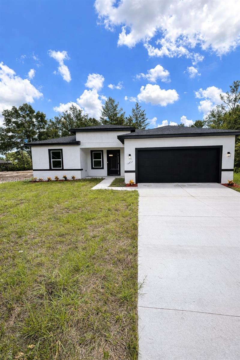 Step into modern comfort with this stunning newly built 4-bedroom, 3-bathroom home nestled on an expansive 13504 sqft lot. Designed for today's lifestyle, this home features an open-concept layout, abundant natural light, and high-quality finishes throughout. The spacious kitchen boasts sleek countertops, premium cabinetry, and stainless-steel appliances - perfect for entertaining or everyday living. The split-bedroom floor plan ensures privacy, while the generous primary suite includes a walk-in closet and a spa-like en-suite bathroom. Enjoy the outdoors with room to row Garden or even add a Pool - the oversized lot offers endless Possibilities.
