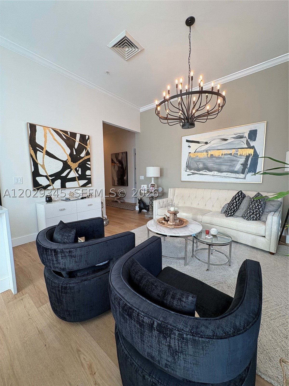 This exceptional condo offers dramatic 11.25-ft HIGH CEILINGS and elegant 8-ft tall doors that elevate its architectural design. Unit updated 2024 with new flooring and more. The thoughtful layout includes two split primary suites, ideal for privacy and flexibility, along with sleek modern finishes and an expansive wrap around balcony. The building underwent a total exterior repaint in December 2025. Experience effortless luxury living at the Symphony on the New River. This beautifully updated Line 17 residence offers a functional layout with modern finishes and abundant natural light.
Located on the first level this unit provides exceptional convenience with SAME-FLOOR PARKING, no elevators needed, making it ideal for easy daily living, seasonal use, or PET OWNERS.  Enjoy resort-style amenities including pool, sauna, hot tub, grill, valet, and 24-hour security, all just steps away from LAS OLAS dining, entertainment, and beaches, a rare opportunity to own a move-in ready residence in one of Fort Lauderdale’s premier buildings at an attractive value. 
 Association approval required