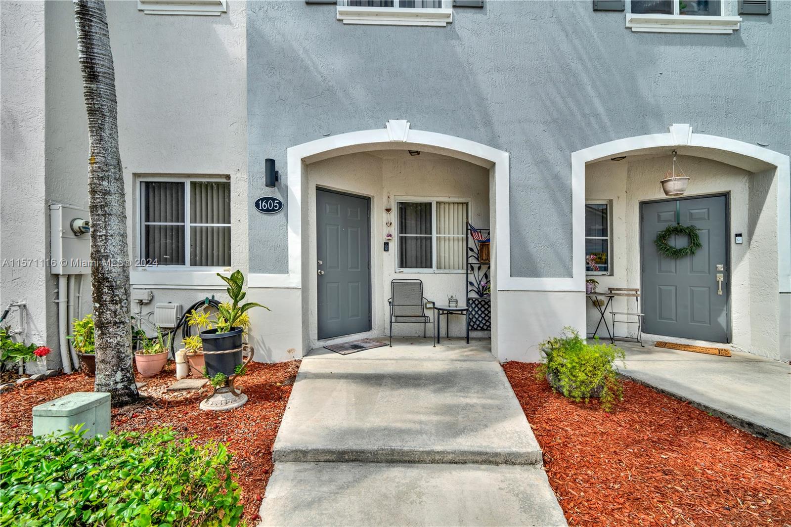 Excellent opportunity, priced to sell!  Enjoy gorgeous lake views and BBQ from your own backyard and the convenience of two master bedrooms, and the practical half bathroom and laundry room conveniently located on the lower level. Upgrade your living experience with the modern construction at Venetia Groves residence which is a gem that offers a perfect blend of style, comfort, and convenience. This community plus is the proximity to the newly established Publix, offering effortless access to the Turnpike, proximity to schools, and great new developments.