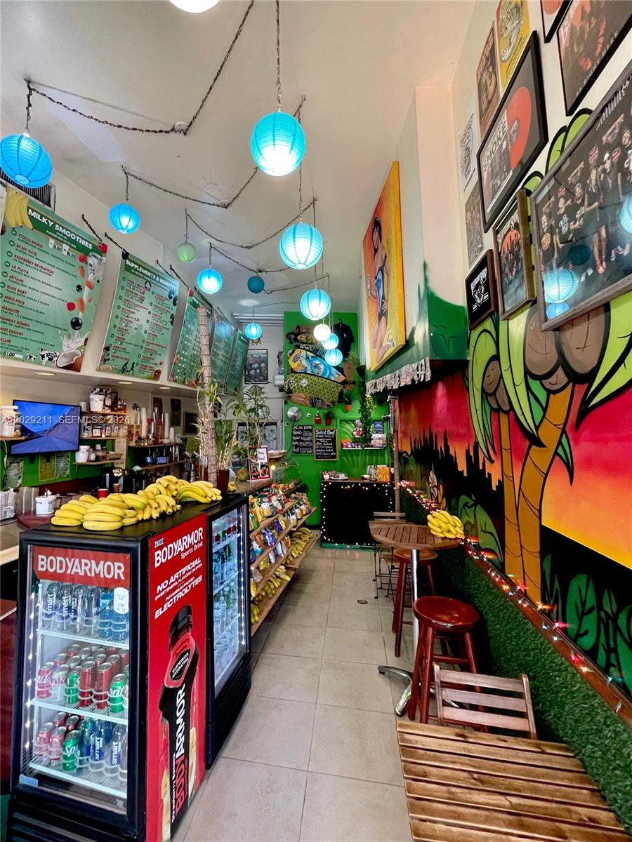 Iconic Health Food, Juice & Smoothie Bar | 35-Year Legacy in Miami Beach.
This is a rare opportunity to acquire an iconic health-focused food and smoothie bar with over 35 years of continuous operation in the heart of Miami Beach, just one block from the ocean and steps away from the renowned Crunch Fitness on Washington Avenue — one of the city’s busiest and most desirable areas.
The business offers a diverse, proven menu of fresh wraps, salads, green juices, protein smoothies, and nutritional supplements, along with fresh coconuts, sodas, and bottled water. Loved by both locals and tourists, it has become a staple of Miami Beach’s health-conscious lifestyle.
With its prime location, loyal clientele, and consistent daily traffic, this business provides an immediate opportunity for stable income and future growth.
The space includes:
• Seating for 5 guests inside (no outdoor terrace)
• Fully equipped juice and smoothie prep area with commercial blenders, fridges, and storage
• All equipment, licenses, and fixtures included — turnkey and ready to operate
• Grease trap installed with permit and a recently updated AC system
• Reasonable rent of just over $6,500/month, which includes water and waste management
• Loyal customer base built over decades of quality and trust
• Expansion potential through delivery platforms, catering, or franchising

?? Reason for sale: Owner is relocating out of state.
A profitable, turnkey operation in a prime Miami Beach location!