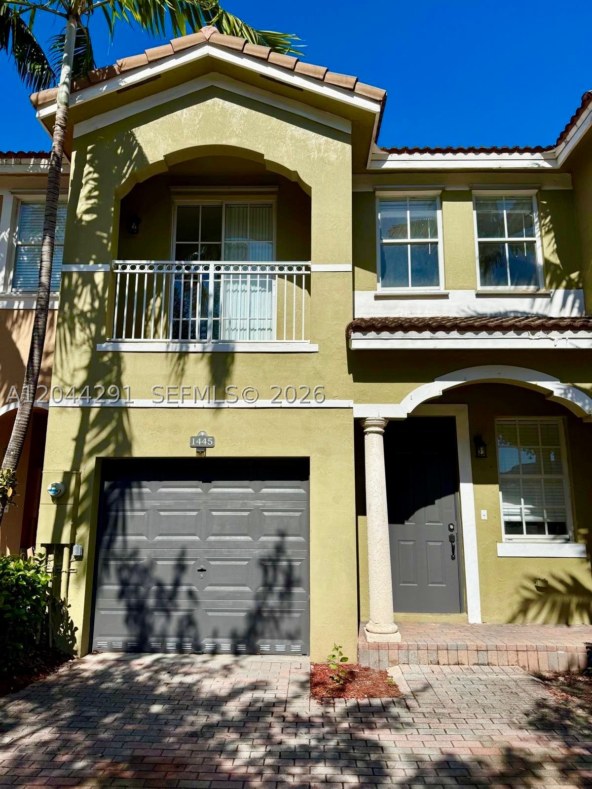 Turnkey Living in a Gated Community!

Welcome to this bright and spacious 3-bedroom, 2.5-bathroom townhouse offering the perfect blend of comfort and convenience. The exterior showcases charming Mediterranean-inspired architecture featuring a paved driveway and an attached fee simple garage. 

Step inside to an inviting, open-concept floor plan lined with low-maintenance neutral tile flooring throughout the main level. The main level features a convenient half-bath for guests and a spacious dining/living area with sliding glass doors leading out to a private patio space. The light and bright kitchen is fully equipped with clean white cabinetry and appliances.

Key Highlights:

Move-In Ready: Features a recently updated HVAC system for year-round peace of mind.

Low HOA Fees: Exceptional value! Monthly fees include both cable and high-speed internet.

Secure Living: Peace of mind in a desirable, quiet gated community.

Perfect for primary homeowners or investors looking for a high-demand rental property. Don't miss out on this incredible value—schedule your showing today!