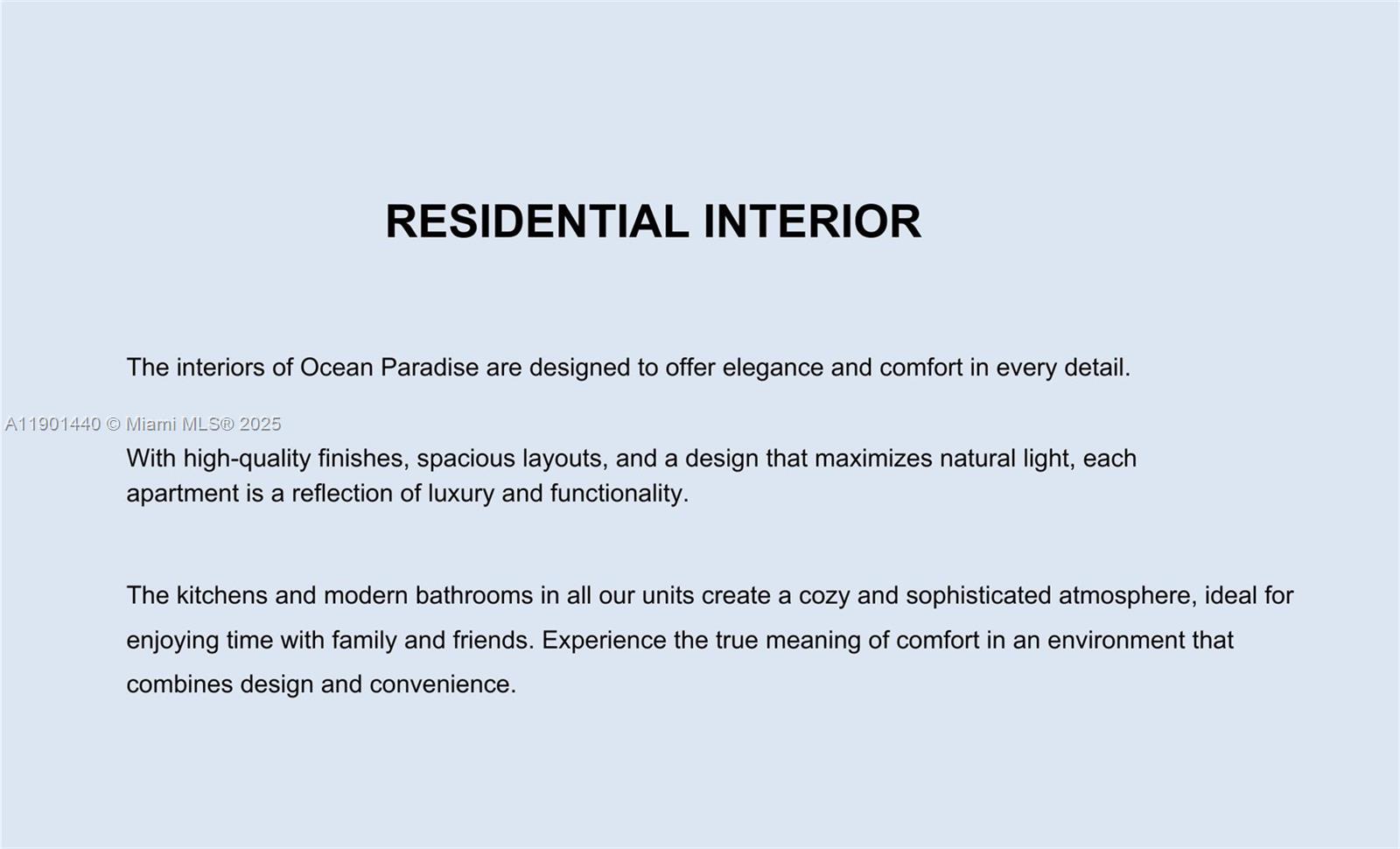 1 - Residential