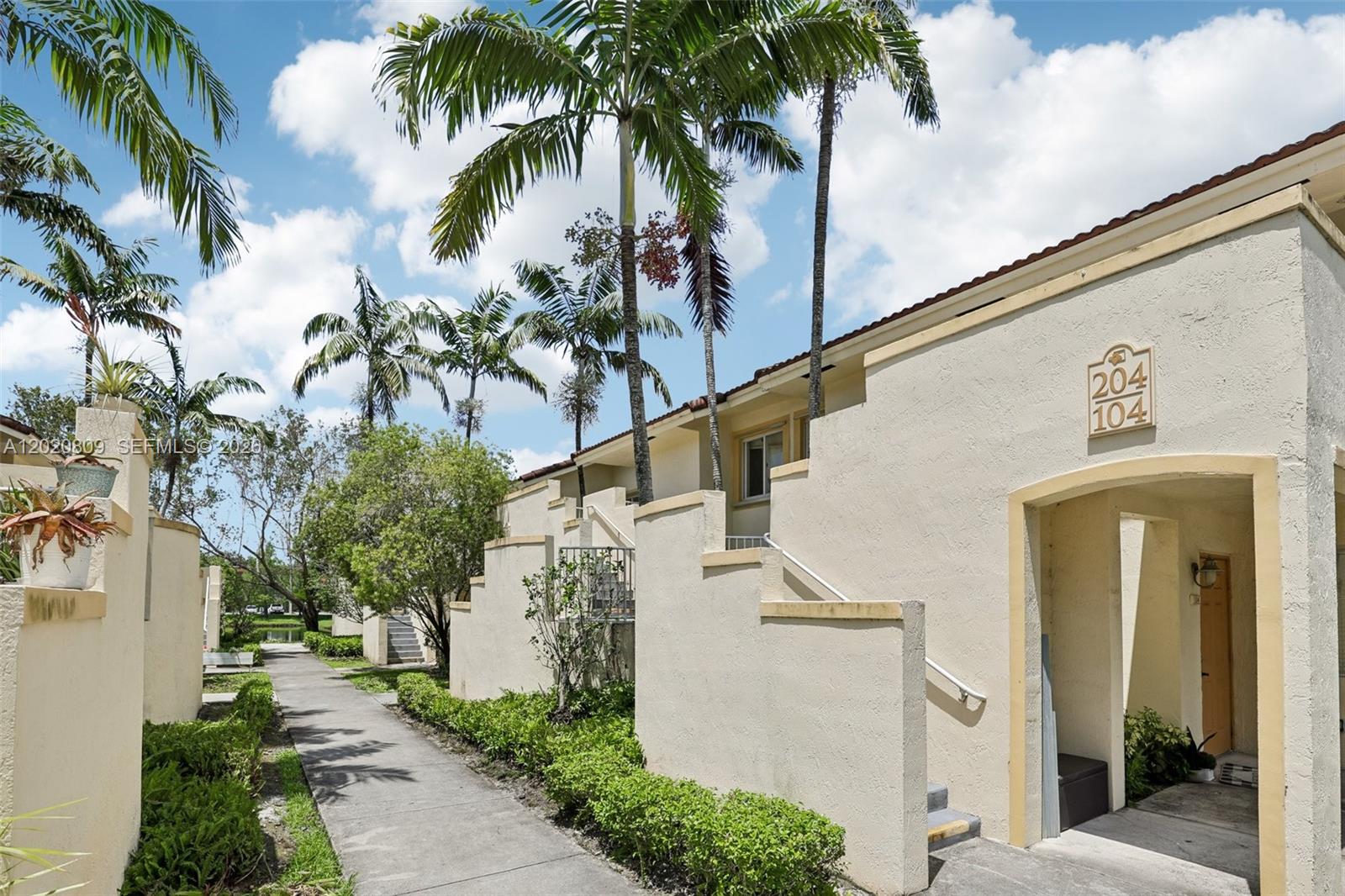 Welcome to this bright and spacious 3-bedroom, 2-bath condo ideally located in the heart of Davie. This well-kept corner residence offers a smart split-bedroom layout, plenty of natural light, and comfortable living space throughout. The updated kitchen features granite countertops, generous cabinet storage, and the added convenience of an in-unit laundry area. The large primary suite provides a relaxing private space with ample closet room and its own en-suite bathroom. Additional highlights include a new A/C for added peace of mind. Enjoy a convenient location close to Nova Southeastern University, major roadways, Publix, shopping, restaurants, parks, and everything Davie has to offer. A great opportunity for buyers looking for a move-in-ready condo in a desirable and accessible location.