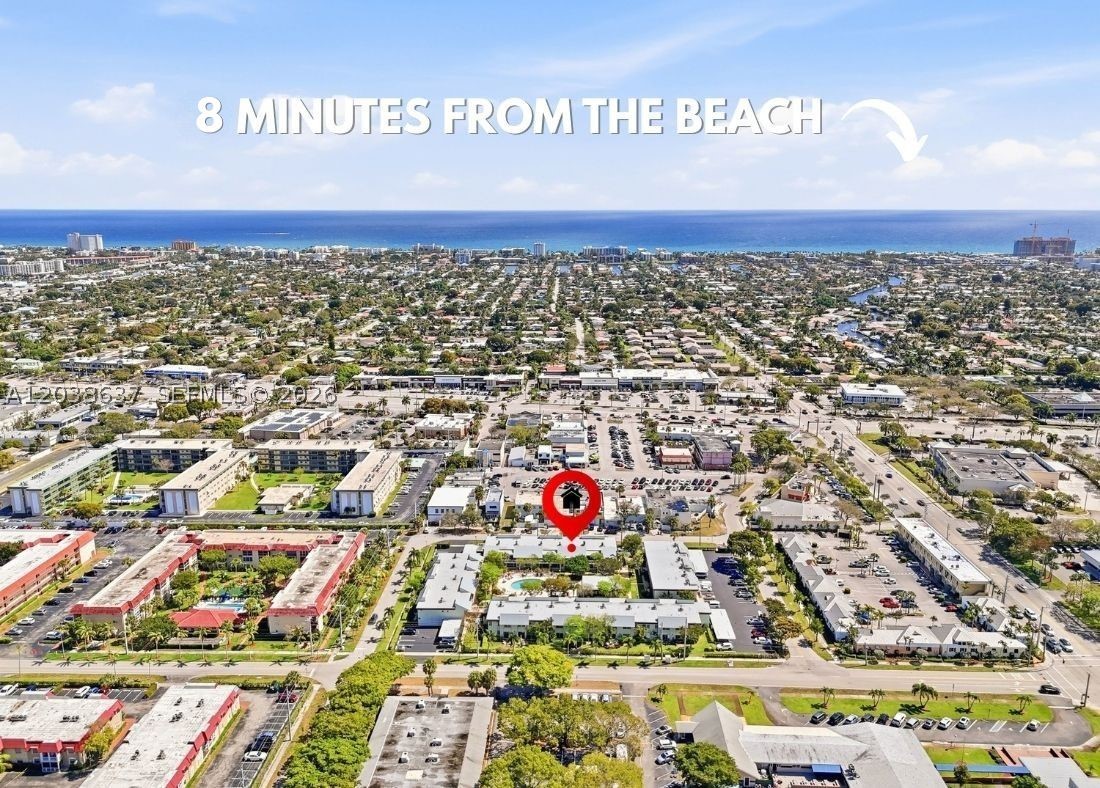 Beautifully condo located in the desirable Monaco Garden community. 8 MINUTES FROM THE BEACH! This unit offers a modern open layout perfect for entertaining along with a spacious, private balcony. Two large bedrooms each with their own full bathrooms. The interior has been thoughtfully updated, from floors to kitchen, bathrooms, stainless steel appliances and much more making this an absolutely move-in-ready home, including shutters in each window. Enjoy the convenience of living in a well-maintained community with a brand new roof. Close to shopping, dining, and major roadways such as I-95, Federal Highway and Hillsboro Boulevard. A great opportunity in an ideal Deerfield Beach location.
