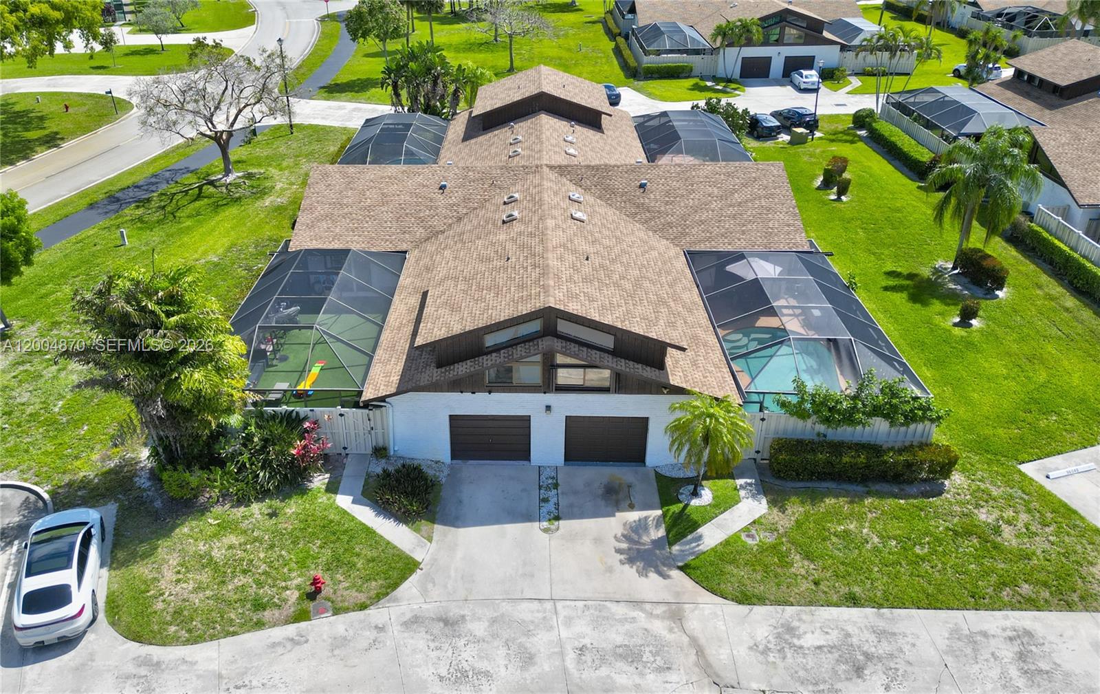 Beautifully remodeled 3-bedroom, 3.5 bath townhouse located in the Boca Gardens community.
This spacious two story home features a large private screened courtyard patio.

The home also offers an updated kitchen, remodeled floors, and renovated bathrooms. The primary suite and second bedroom are located on the first floor, while the third bedroom suite is privately situated upstairs, making it ideal for guests or flexible living. 

The property also features impact windows. Boca Gardens offers resort-style amenities including a pool, tennis courts, clubhouse, fitness room, and basketball courts. Conveniently located near shopping, dining, and major roadways. Move-in ready and located in a well-maintained community.