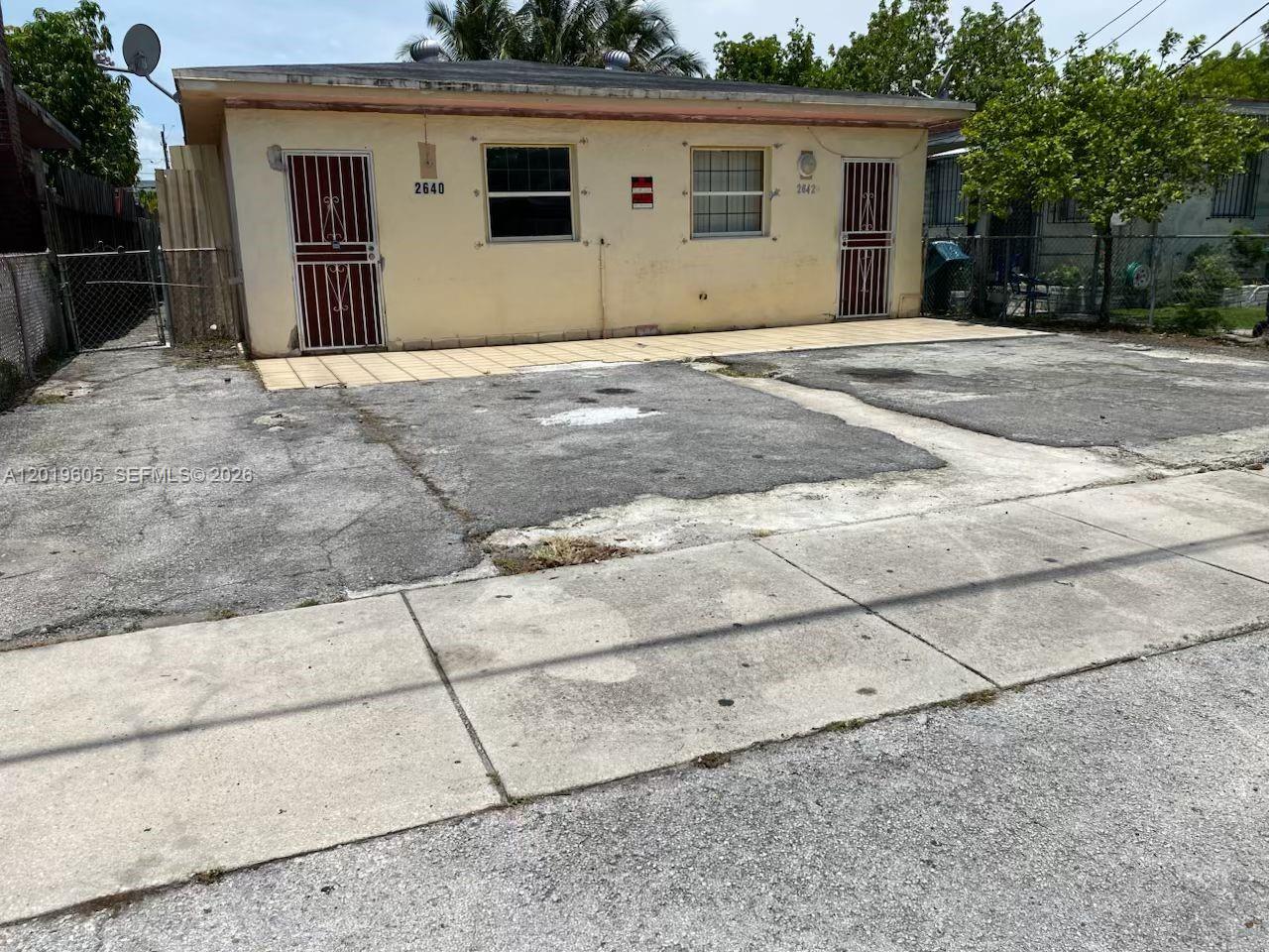 Investor special. Rare twin-home duplex opportunity featuring two separate folios. Each unit offers 2 bedrooms, 1 bathroom, and approximately 728 SF. Property sits on an approx. 5,400 SF combined lot with T4 Multi-Family zoning, offering strong redevelopment potential. Built in 1955 with a functional roof; interiors require renovation, making this an ideal value-add opportunity for investors, developers, or end users. Excellent options for renovation and resale, long-term rental income, or future development. Centrally located near Wynwood, Downtown Miami, and the Health District with easy access to major highways, shopping, dining, and employment centers. Great opportunity in one of Miami’s rapidly growing redevelopment corridors.