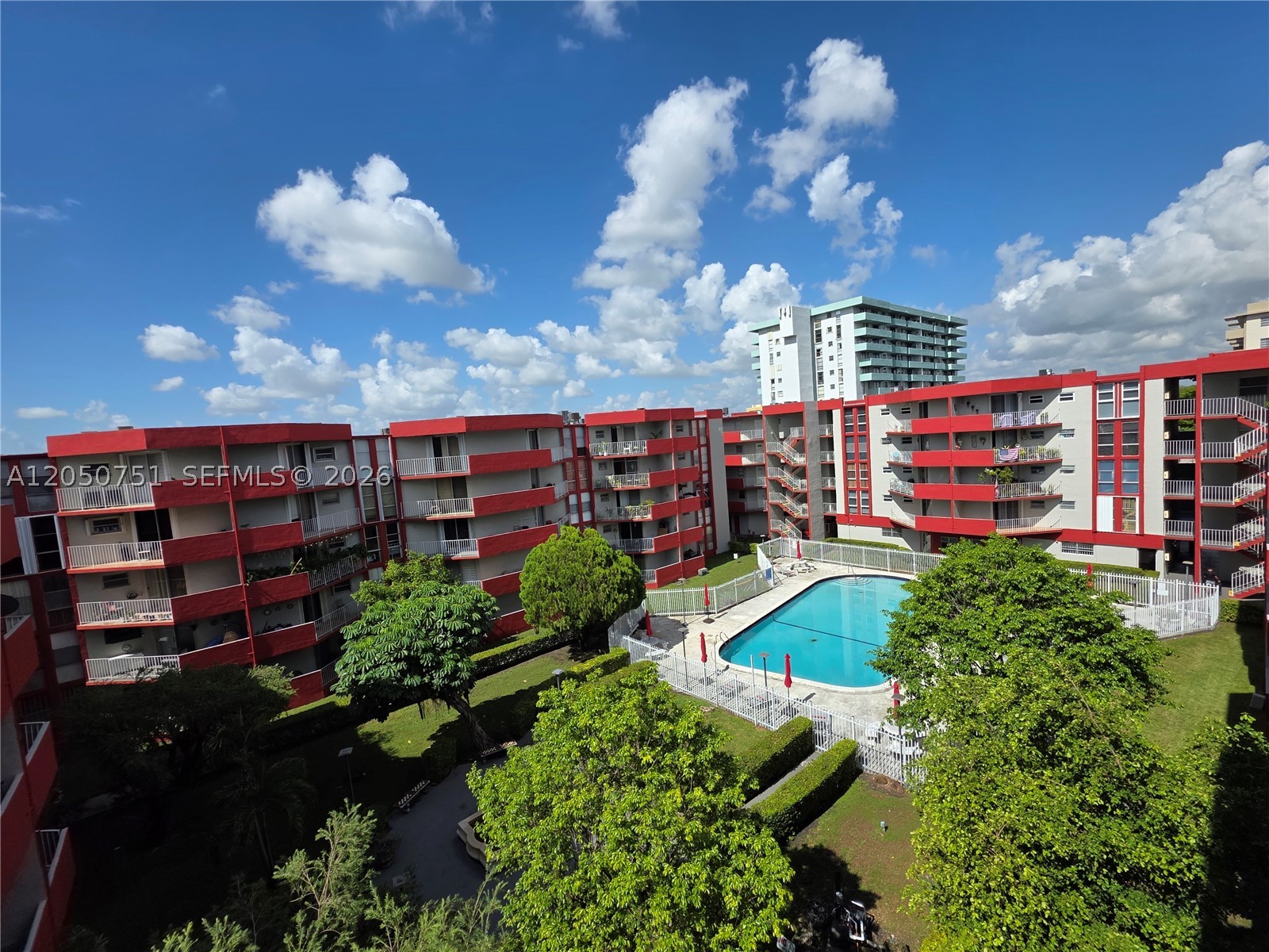 Vacant top floor unit at Casa del Sol. Property has an elevator, is gated, and features a washer and dryer inside the unit for your convenience. Water is included in the price of the monthly rent. This unit is partially furnished, but can be rented with or without furniture.