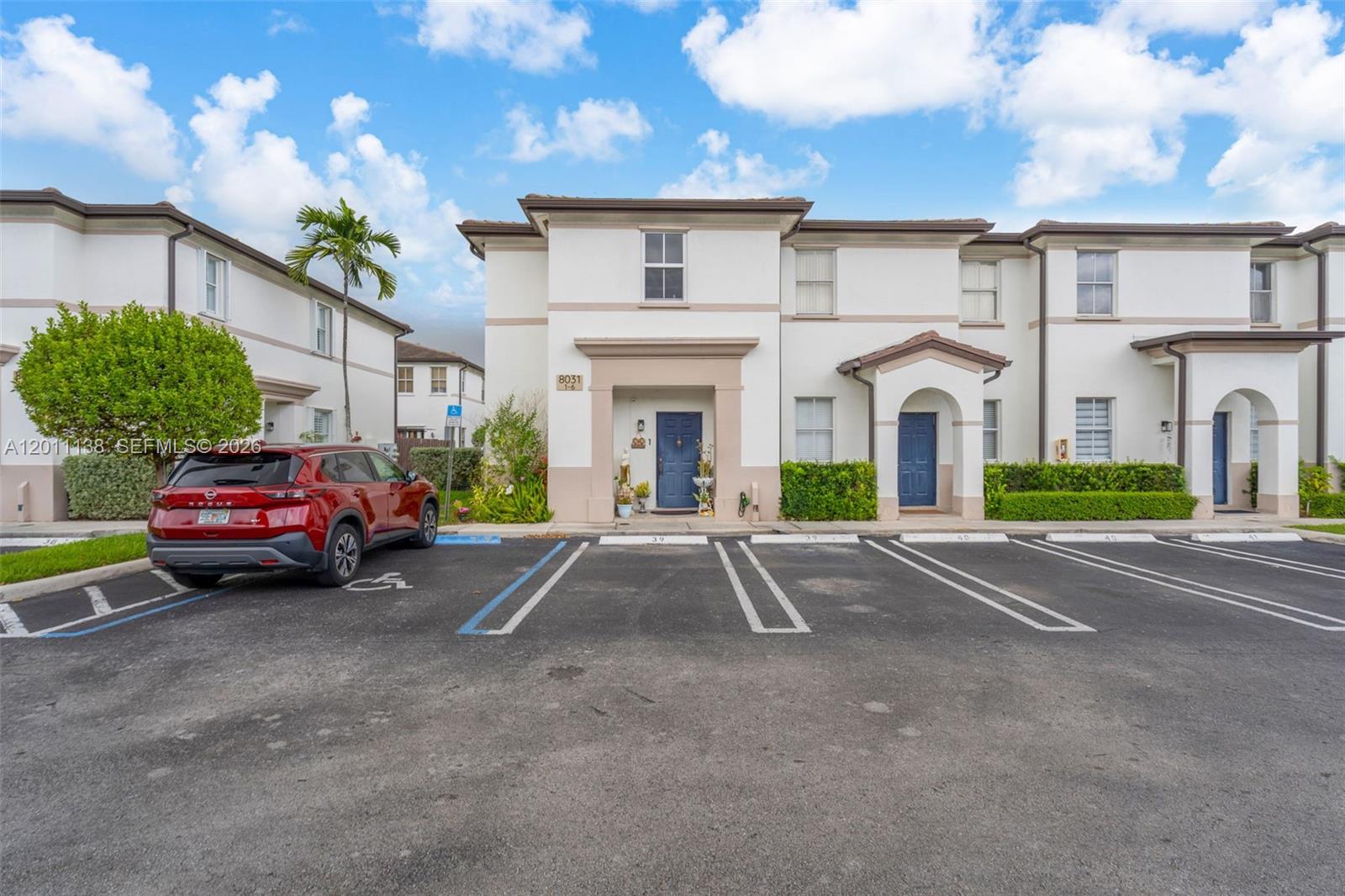 Corner end unit townhome in Hialeah — move-in ready and built for families who need real space. Unit 1 sits at the end of the building giving you extra natural light and more privacy than interior units.
Three bedrooms upstairs including a master suite with tray ceiling and private en-suite bath. Wood-look plank flooring throughout the second floor, ceiling fans in every room, and full-size washer and dryer included. One of the lowest HOA fees in the area.
Minutes from major highways, shopping, and schools. Show with confidence.

There is options for 5% down with prefered lender