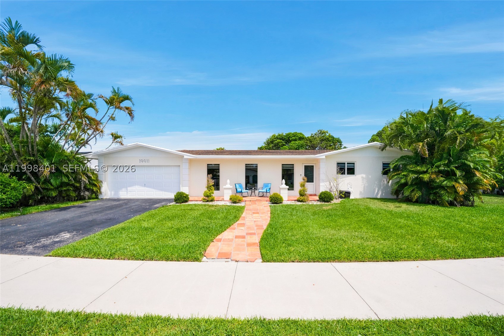Welcome to your perfect family home in the heart of Cutler Bay’s desirable Saga Bay community. Situated on the biggest lot in the area, this beautifully maintained 4-bedroom, 2-bathroom single-story residence is an exceptional opportunity. With a spacious 10,076 sq ft lot, it offers the ideal blend of comfort, space, and lifestyle. Step inside to a bright, open living and dining area filled with natural light, creating a warm and inviting atmosphere for everyday living and entertaining. The upgraded kitchen serves as the centerpiece of the home, designed for both functionality and connection. With 1,744 sq ft of living space, this home offers generously sized bedrooms, perfect for growing families, guests, or a home office setup. The true highlight is your private backyard oasis. Enjoy a sparkling pool, covered patio, and a large wrap-around yard, ideal for weekend gatherings, kids at play, or relaxing evenings under the Miami sun. The fully fenced yard provides privacy and peace of mind. Located in a quiet, family-friendly neighborhood, Saga Bay is known for its community feel, nearby parks, schools, and convenient access to shopping and dining. With a recent price improvement and seller incentives rarely found in this market, this move-in ready pool home delivers outstanding value. Don't miss your chance—schedule your showing today before this opportunity is gone. *Some images are AI-enhanced to showcase the property space and potential.*