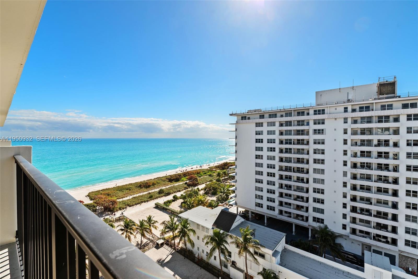 Enjoy open panoramic Ocean views and a prime Surfside location from the MANATEE PH02. Impact windows and doors, lots of closet space, in unit full size washer & dryer make this unit very easy to live in. Steps from the Surfside community center, offering full beach service. Building provides, pool,  gym, sauna, party room, 24 hour doorman, gated garage parking, on site management, and is walking distance to the Bal Harbour Shops, Surfside restaurants, CVS, banks, grocery, and houses of worship.