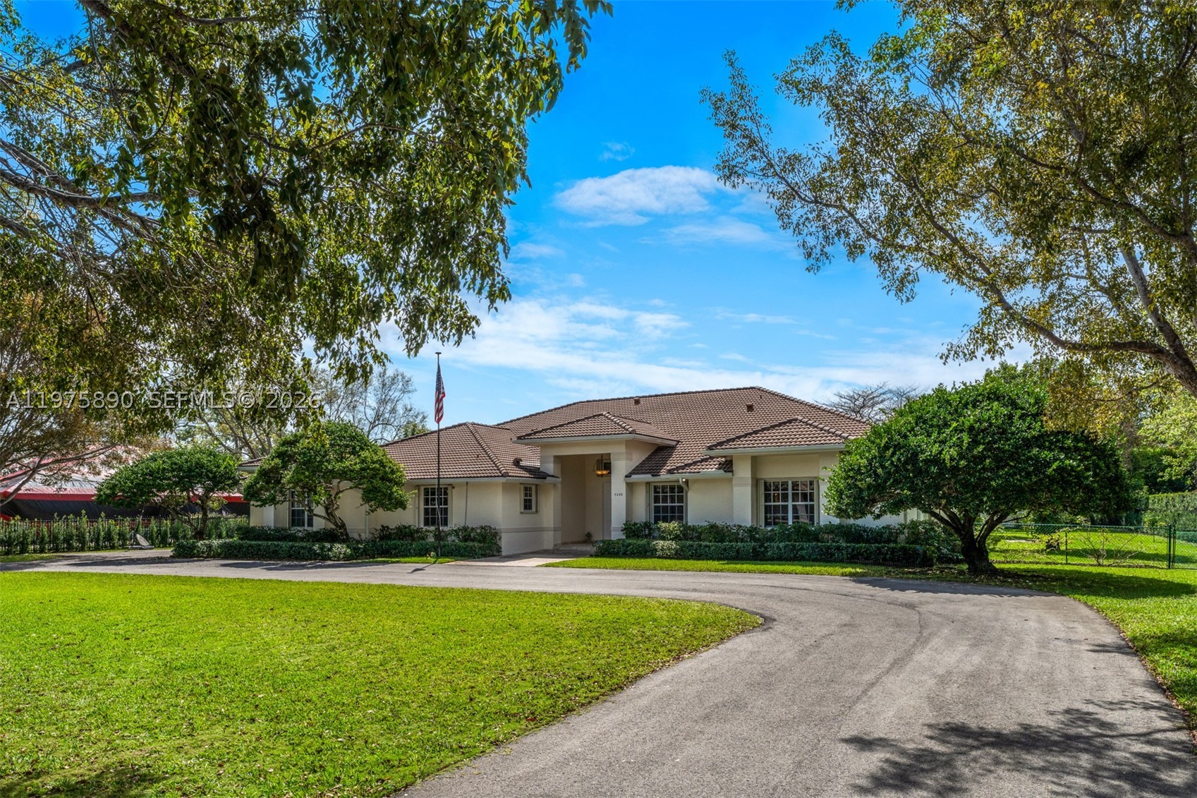 Exceptional opportunity on a 50,965 SF lot in the heart of Pinecrest. This 5-bedroom residence plus a den that can be converted into a 6th bedroom, with 5.5 baths, offers the perfect canvas for a complete renovation or the ideal setting to build a custom dream estate. Surrounded by mature trees and located on a prime street, the expansive property provides ample space to design a luxurious new home with resort-style grounds, guest house, sports court, or additional amenities. Whether you envision restoring the existing structure or starting fresh with new construction, the possibilities are endless. Ideally located near top-rated Pinecrest schools, parks, and dining, this rare oversized lot presents a remarkable investment in one of South Florida’s most desirable neighborhoods.