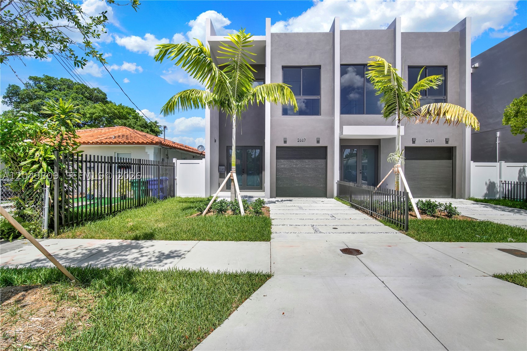 Brand-New Construction! Welcome to Sara Villas, a boutique collection of contemporary townhomes with timeless design and modern sophistication. This exceptional residence features 3 bedrooms, 3 full bathrooms, and a stylish powder room, featuring refined finishes and exceptional craftsmanship.

The light-filled open floor plan showcases high ceilings, premium 8-foot interior doors imported from Europe, large-format porcelain flooring, linear A/C diffusers, and impact-resistant windows and doors, creating a bright, elegant living space. The beautifully appointed kitchen features contemporary custom cabinetry, quartz countertops, premium stainless steel appliances, a waterfall island, and an open layout designed for everyday living and entertaining.

The spacious primary suite offers a spa-inspired bathroom, generous closet space, and a large private balcony, creating the perfect private retreat. Two additional bedrooms, each with access to a full bathroom, provide comfort and flexibility for family, guests, or a home office.

Additional features include a covered one-car garage, private driveway, and a private fenced backyard ideal for outdoor living.

Perfectly located just minutes from Coral Gables, Coconut Grove, Brickell, Downtown Miami, Miami International Airport, premier dining, shopping, parks, and major highways, Sara Villas offers an exceptional opportunity to own a beautifully crafted contemporary residence in one of Miami’s most desirable neighborhoods.