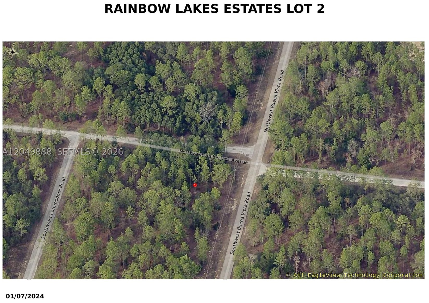 Seller motivated .2500 -acre residential lot in Marion County's growing Ocala market. Offering 10890 sq ft of opportunity, this parcel is ideal for a custom home or strategic land investment. still being within reach of major roadways, shopping, dining, and Central Florida. today's buyers are looking for. Secure your place in an expanding market. Additional Information: Buyer to verify all zoning, land use, and building requirements with Marion County. Property is located within a platted subdivision (sec 18 twp 15 RGE 18 plat BOOK G PAGE 90 RAINBO0W LAKES ESTATES RESUB OF SEC O BLKS 4,5,6,10,11 BLK 11A LOT 2). No survey currently available. Electricity available nearby; buyer to verify connection details. buyer to verify any restrictions. The area continues to experience residential growth with new construction and land development nearby. Ideal for custom home construction or long-term investment hold.  Seller motivated—bring offers.