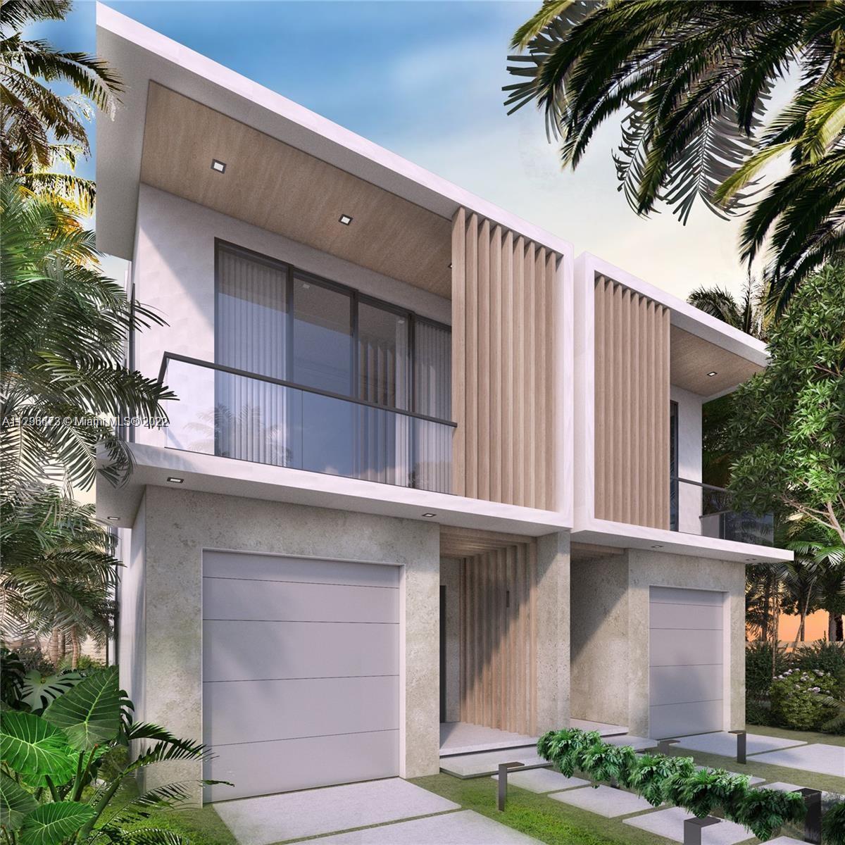 Brand New Construction, delivery estimated by late August 2022 in one of Miami's best locations- Coconut Grove. Two Story + Rooftop luxury townhome, 3 Bed, 3.5 Bath. 2,491 sq ft residence plus outdoor terrace, pool, & additional 890 sq ft private rooftop w/BBQ area & trellis. Entry foyer leads to modern custom designed kitchen w/ island, luxurious quartz, top of the line finishes and Italian appliances. Spacious open living area creates an abundance of natural light with high ceilings and floor to ceiling impact doors. Glass railing staircase leads to all bedrooms on second floor w/ walk in closets & private terraces. 1 car garage w/storage space. Townhome will be gated. Walking distance to boutiques, restaurants, supermarkets, marina, parks & schools. Family and Pet Friendly neighborhood.