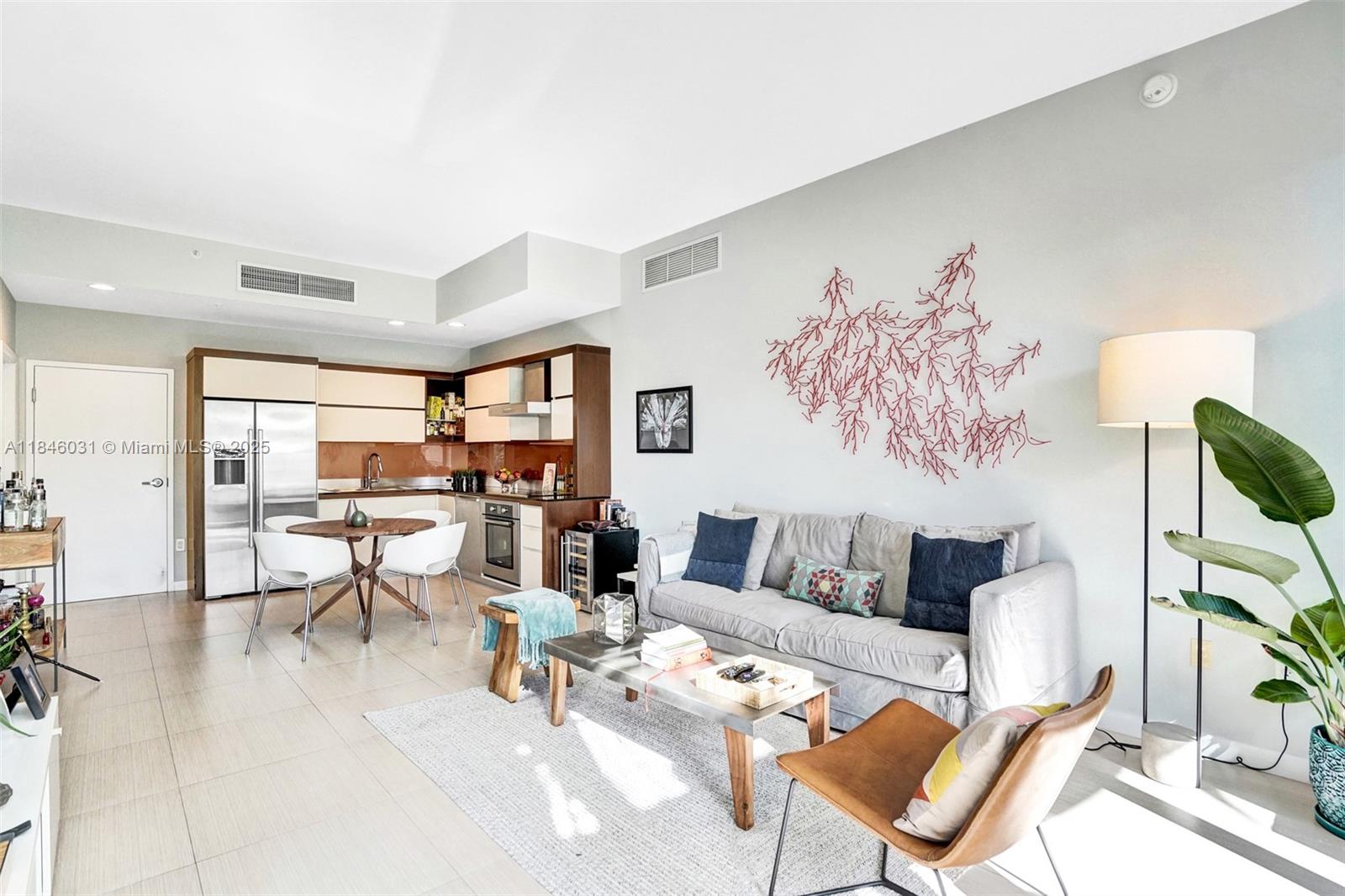 Amazing and modern 1 bed 1 and 1/2 bath fully furnished unit with high-end furniture and appliances. Bright and open layout. Unit is fully equipped with washer & dryer inside. Artecity is located in the heart of South Beach's cultural district, steps from Bass Museum, Lincoln Rd, the beach, restaurants and shops. Enjoy 2 pools, fitness center, media room, complimentary valet parking, and Beach Club access with Lounge, chairs and umbrellas. 6 month rentals minimum (inquire for price) Unit available after 8/24/2025