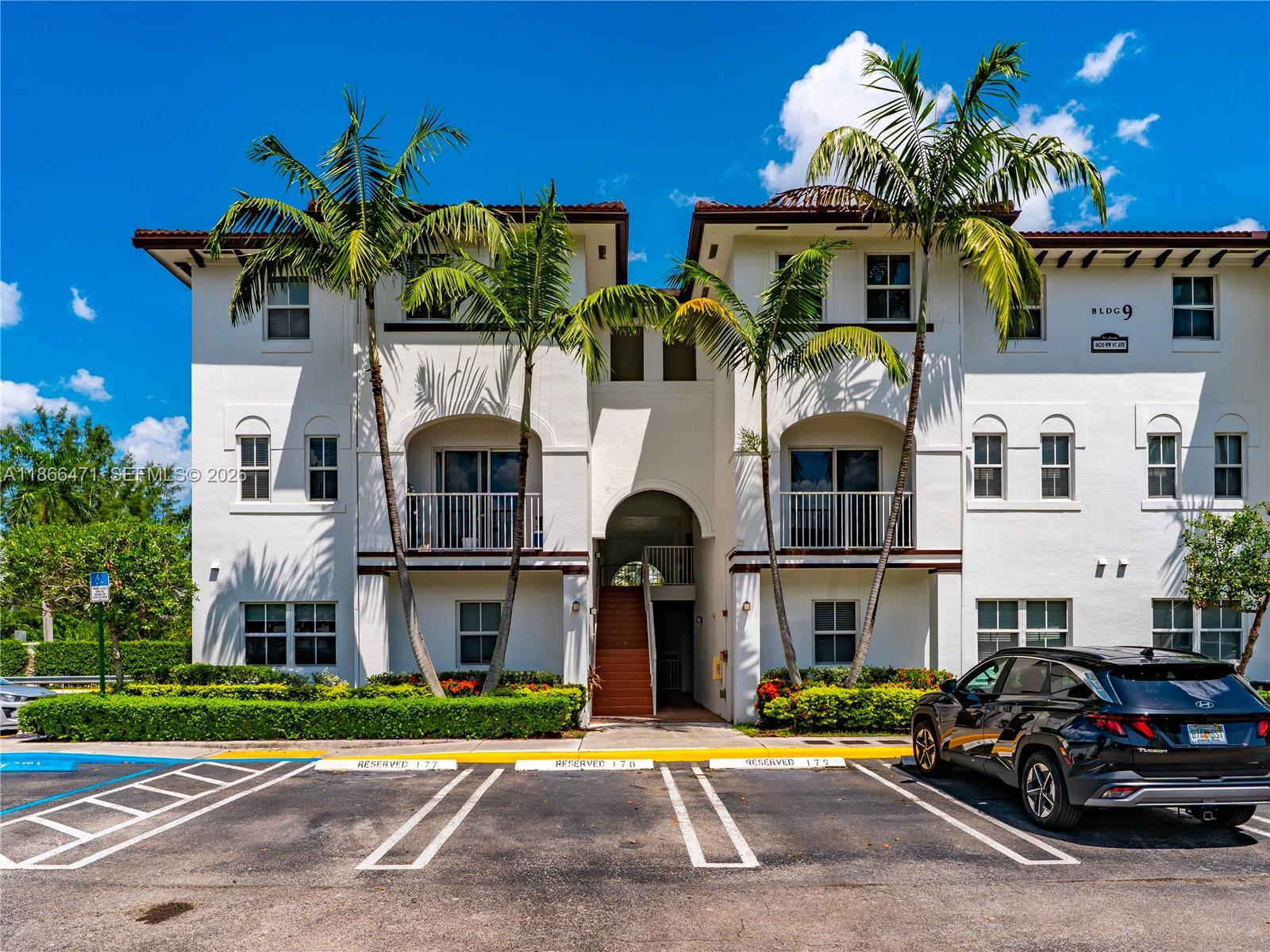 This bright and inviting 2-story condo features 3 bedrooms and 2.5 bathrooms. The interior of the residence boasts an open and functional floor plan filled with natural light, modern finishes, and stainless steel appliances. A beautiful balcony complements this residence. The apartment also includes assigned parking for added convenience. Situated in the desirable gated community of St. Maarten at Grand Bay in Doral, this residence offers the perfect blend of comfort and convenience. Residents enjoy resort-style amenities including a pool, tennis and basketball courts, a fitness center, clubhouse, playground, and recreational facilities. The community is also pet-friendly, making it an ideal choice for families and professionals alike.