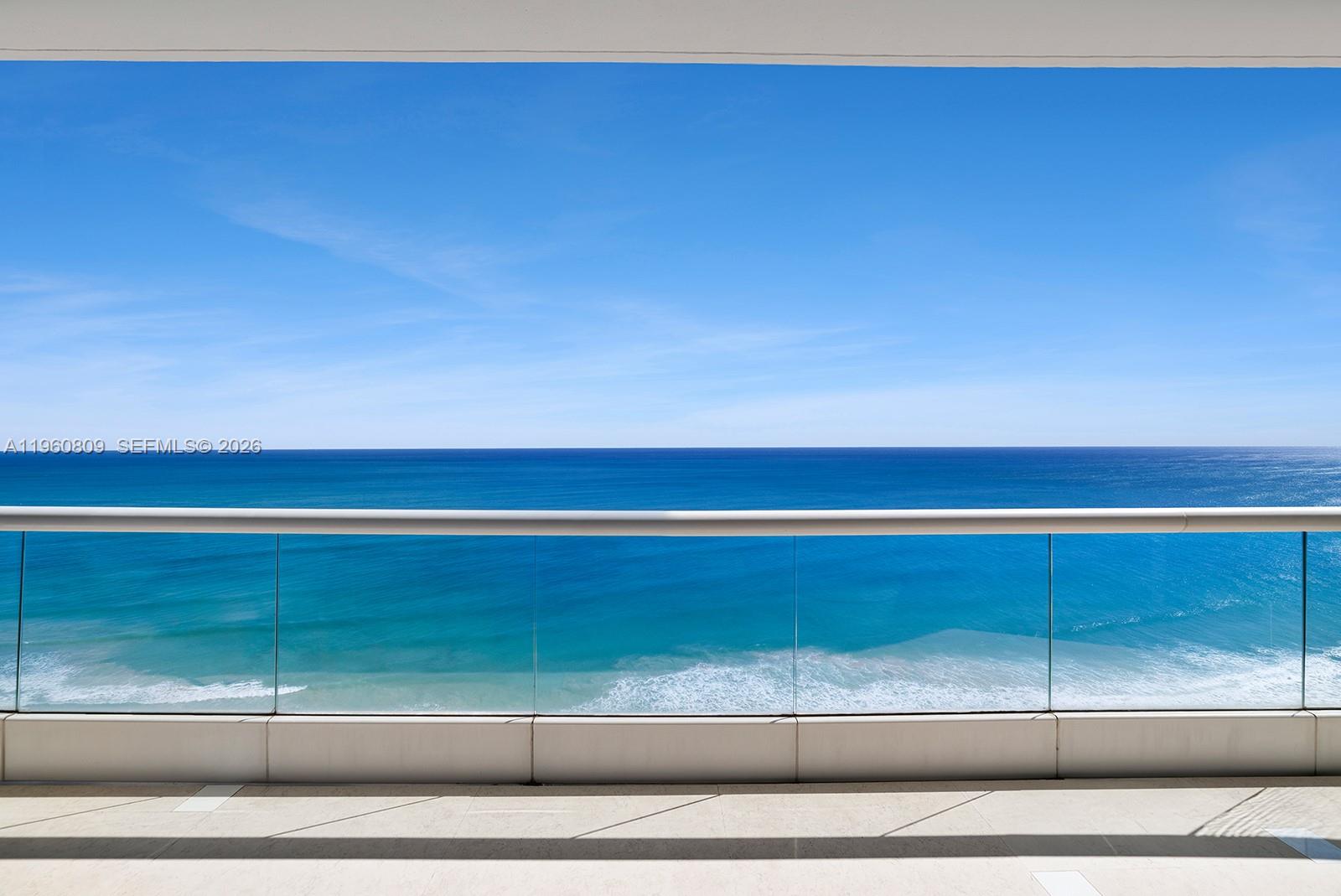 Step into this stunning residence at Turnberry Ocean Colony in Sunny Isles Beach through a welcoming foyer that opens to expansive living spaces with breathtaking ocean and Intracoastal views from two terraces. The gourmet kitchen features Gaggenau & Sub-Zero appliances, including a built-in coffee machine and wine cooler, perfect for entertaining. The primary suite offers ocean views with terrace access, a spa-inspired his-and-hers bath with a whirlpool tub and shared shower, and an expansive walk-in closet with built-ins and vanity. All bedrooms are ensuite, plus a maid’s/guest room with Murphy bunk beds and versatile den. Residents enjoy resort-style amenities, including pools, private beach access, fitness center, spa, dining, and 24-hour concierge. 2 valet parking spots and storage included.