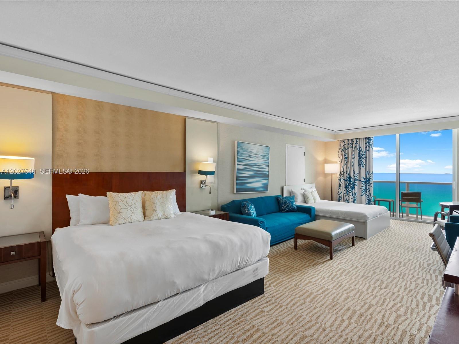 AMAZING OCEANFRONT CONDO--HOTEL OPPORTUNITY AT THE TRUMP INTERNATIONAL SONESTA BEACH RESORT IN SUNNY ISLES BEACH!!!!!. ENJOY BREATHTAKING DIRECT OCEAN VIEWS FROM THIS HIGHLY DESIRABLE UNIT, LOCATED IN THE ONLY LINE BUILDING FEATURING AN IN-UNIT WASHER  & DRYER. PERFECT FOR PERSONAL USE, A VACATION GETAWAY, OR AS AN INCOME-PRODUCING INVESTMENT PROPERTY.