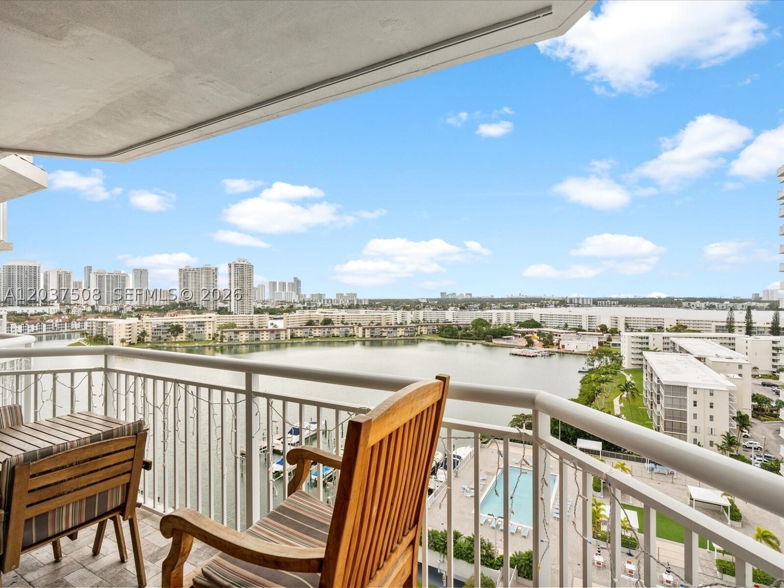 A modern sky-high residence, beautifully renovated and exceptionally spacious. This exclusive floor plan offers only four residences per floor, creating a private and peaceful living environment.

The home features 3 large bedrooms plus an enclosed den that can serve as an office, media room, or playroom, along with 3 full bathrooms—two fully remodeled in 2021 and the primary bath renovated in 2017.

The open-concept kitchen offers abundant cabinetry, imported Brazilian granite countertops, a built-in designer wine rack, and a dedicated wine cooler. Large ceramic tiles imported from Spain run throughout the residence.

Enjoy breathtaking north, south, east, and west exposures, three private terraces, and stunning views of the Intracoastal Waterway and the Atlantic Ocean.

The building has recently completed major upgrades, including mechanical and electrical systems, a new roof, and renovated parking facilities.

Resort-style amenities include two pools (one heated), a new fitness center, tennis courts, bike storage, Amazon lockers, 24-hour security, and access to 60 boat slips available for purchase or rent.

Additional features include dual-zoned central A/C, generous closet space, a private storage unit, and one assigned parking space, with additional parking available.